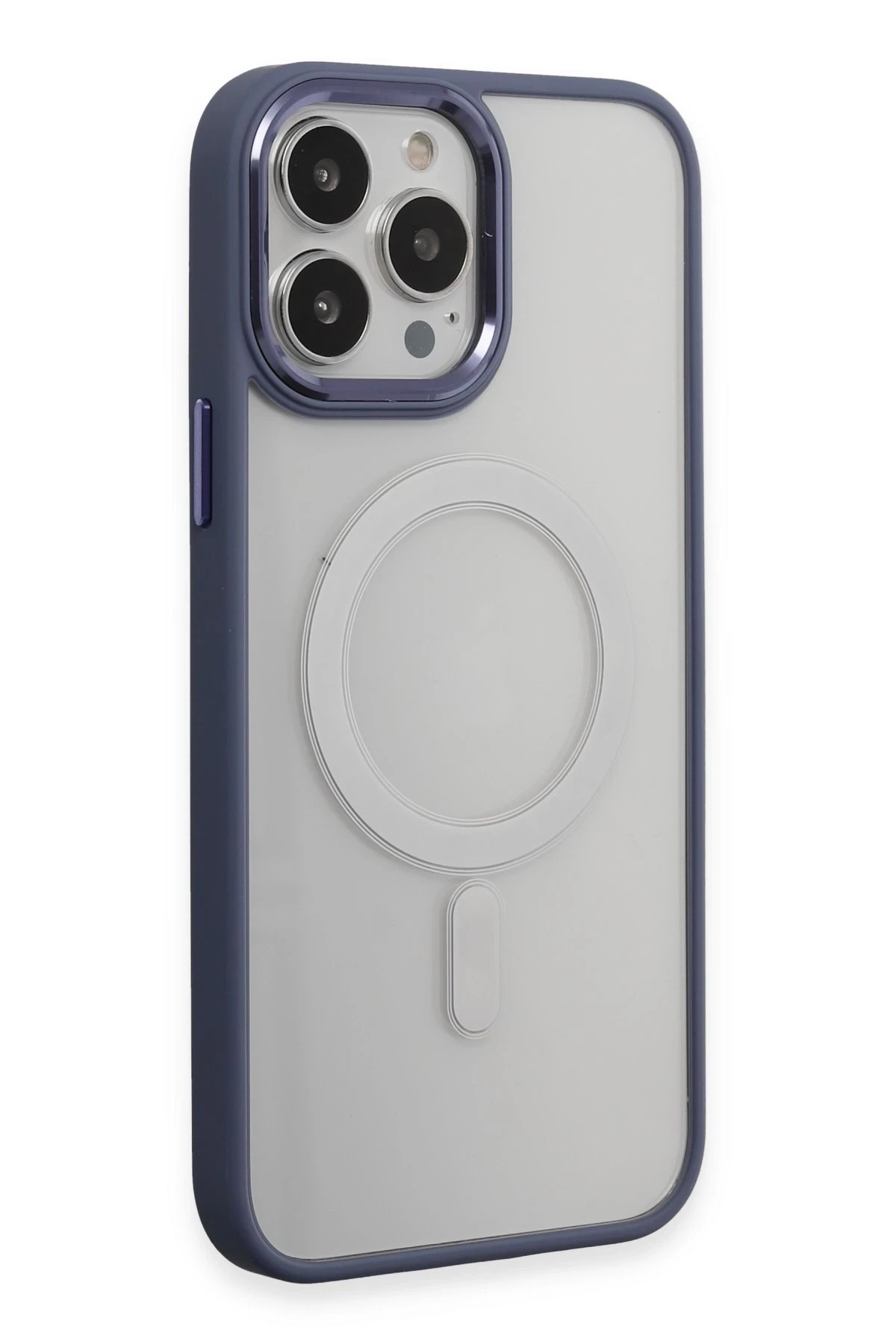 Newface iPhone 15 Pro Max Kılıf Room Magneticsafe Silikon - Sierra Blue