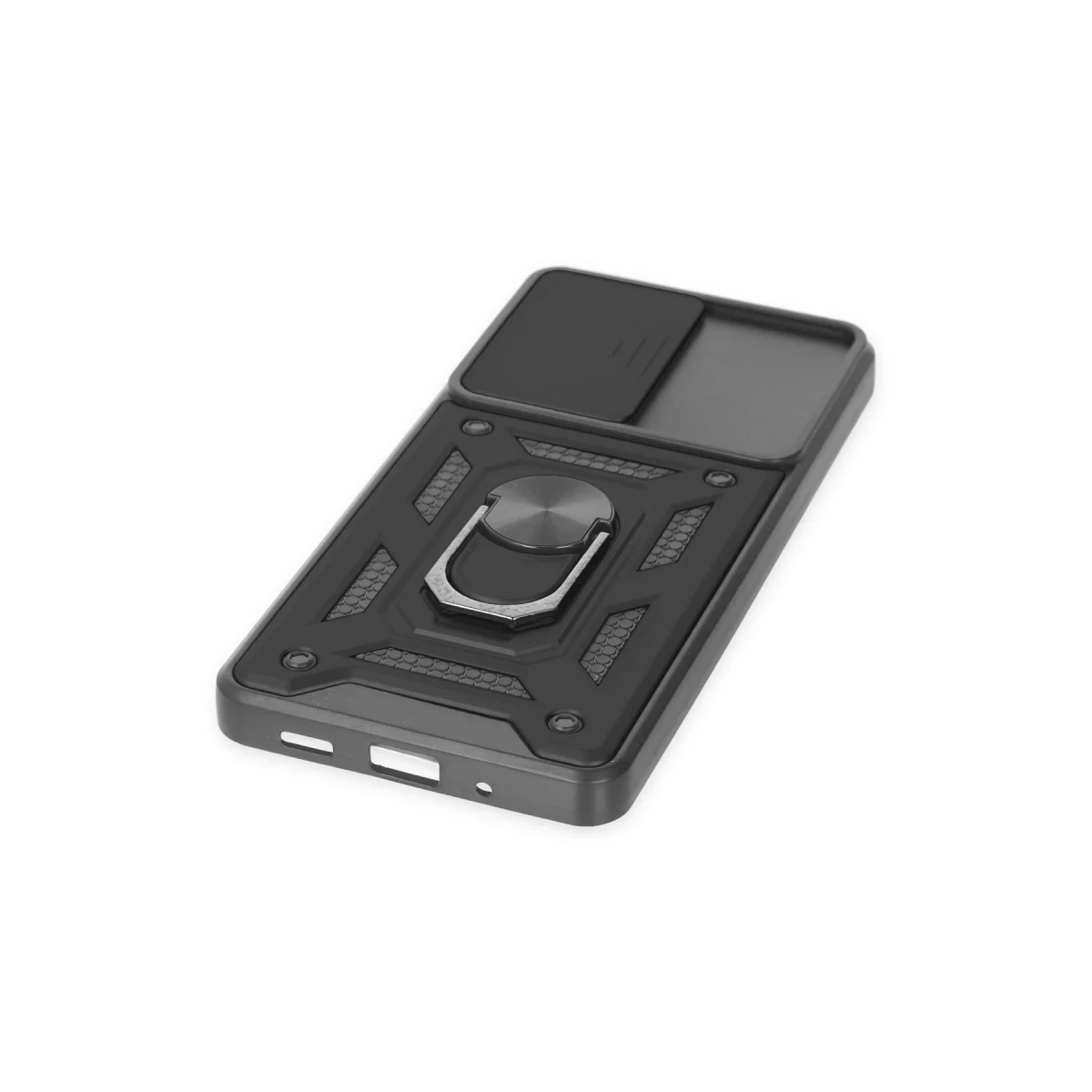 Newface Samsung Galaxy S20 FE Kılıf Pars Lens Yüzüklü Silikon - Siyah — görsel 10