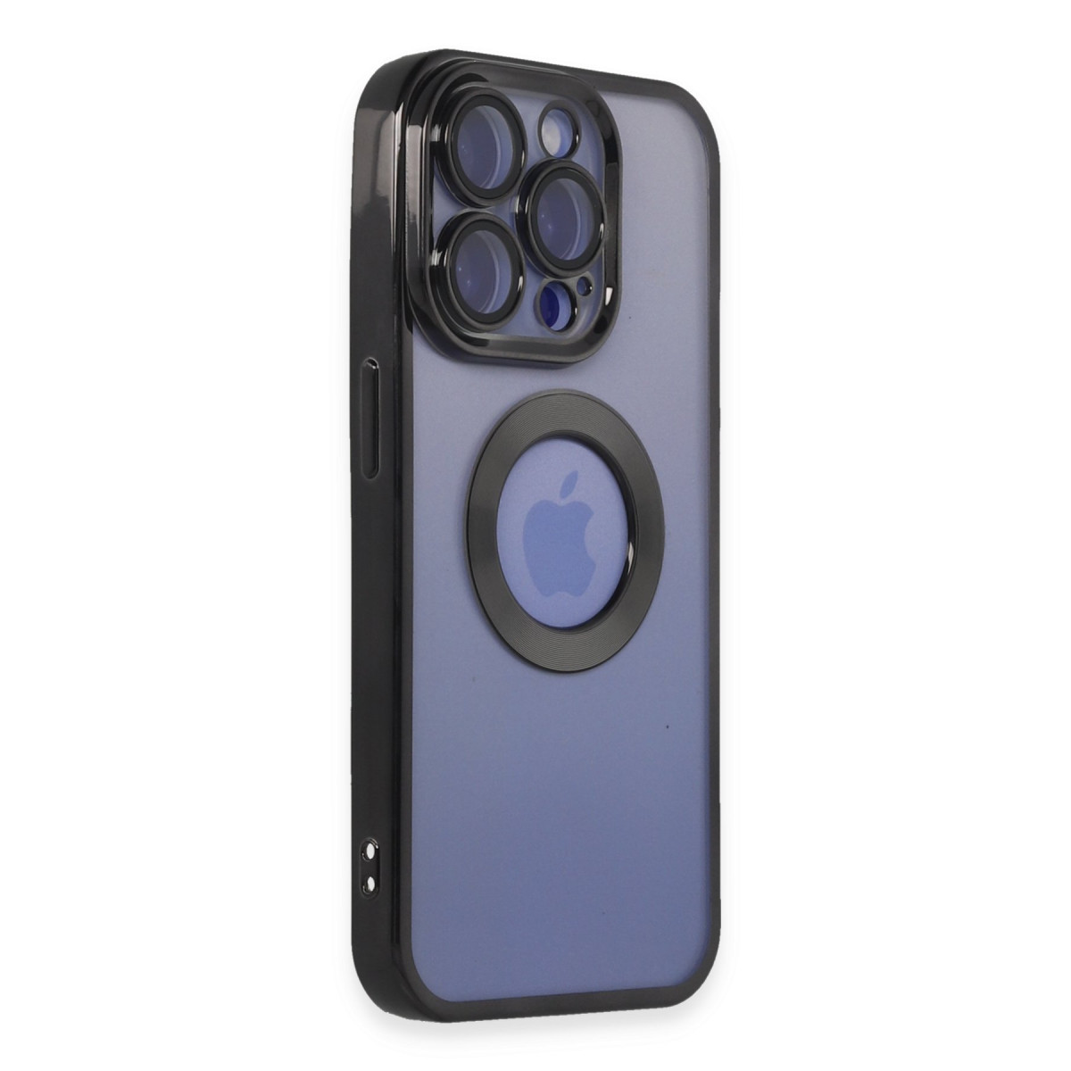 Newface Apple iPhone 15 Pro Max Kılıf Slot Silikon - Siyah — görsel 10