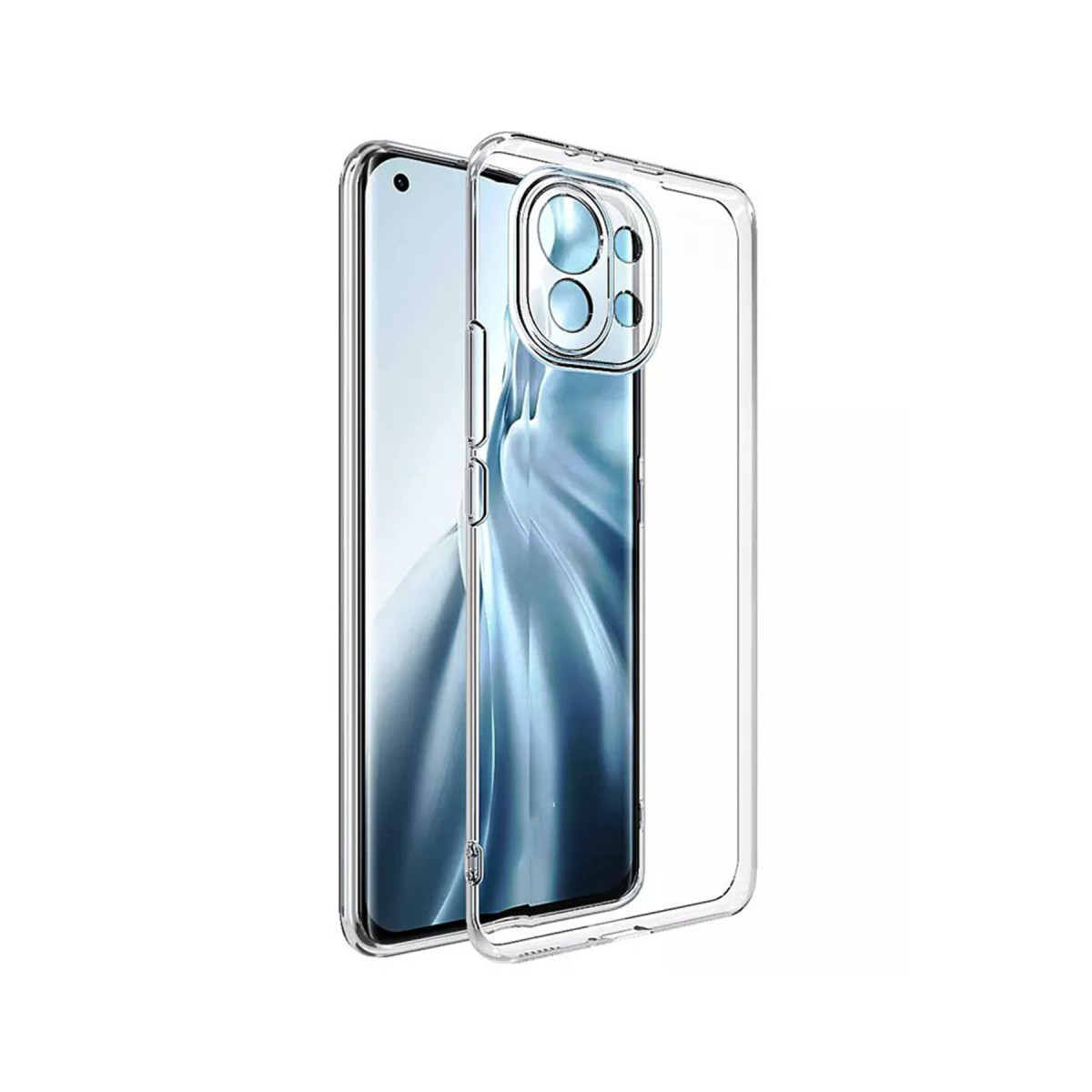 Newface Xiaomi Mİ 11 Lite Kılıf Lüx Şeffaf Silikon — görsel 3