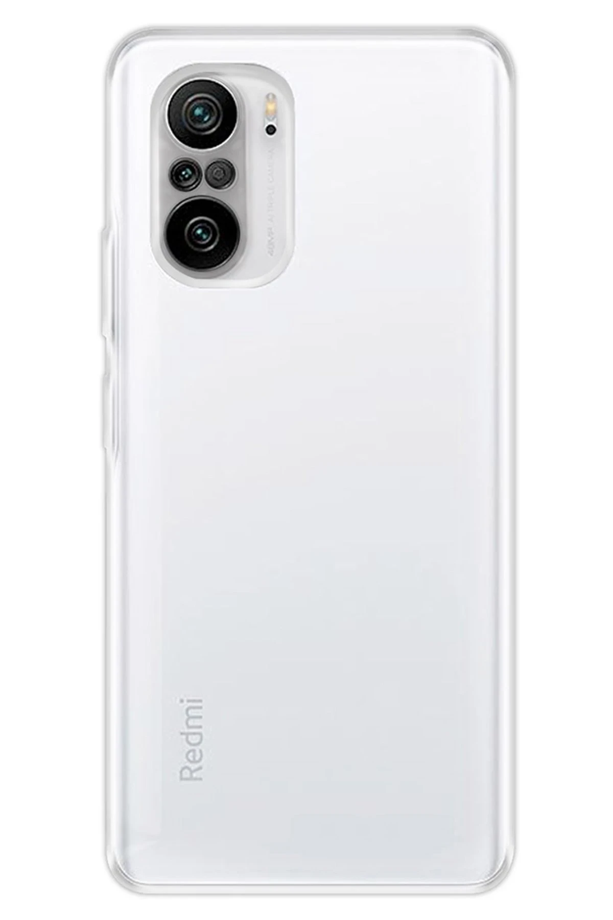 Newface Xiaomi Poco F3 Kılıf Lüx Şeffaf Silikon