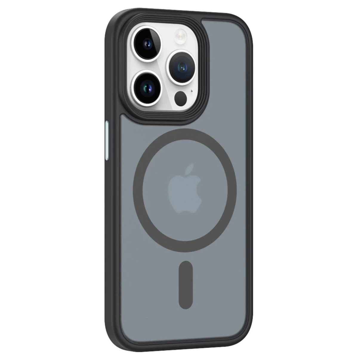 Newface Apple iPhone 15 Pro Kılıf Trex Magneticsafe Kapak - Siyah — görsel 11