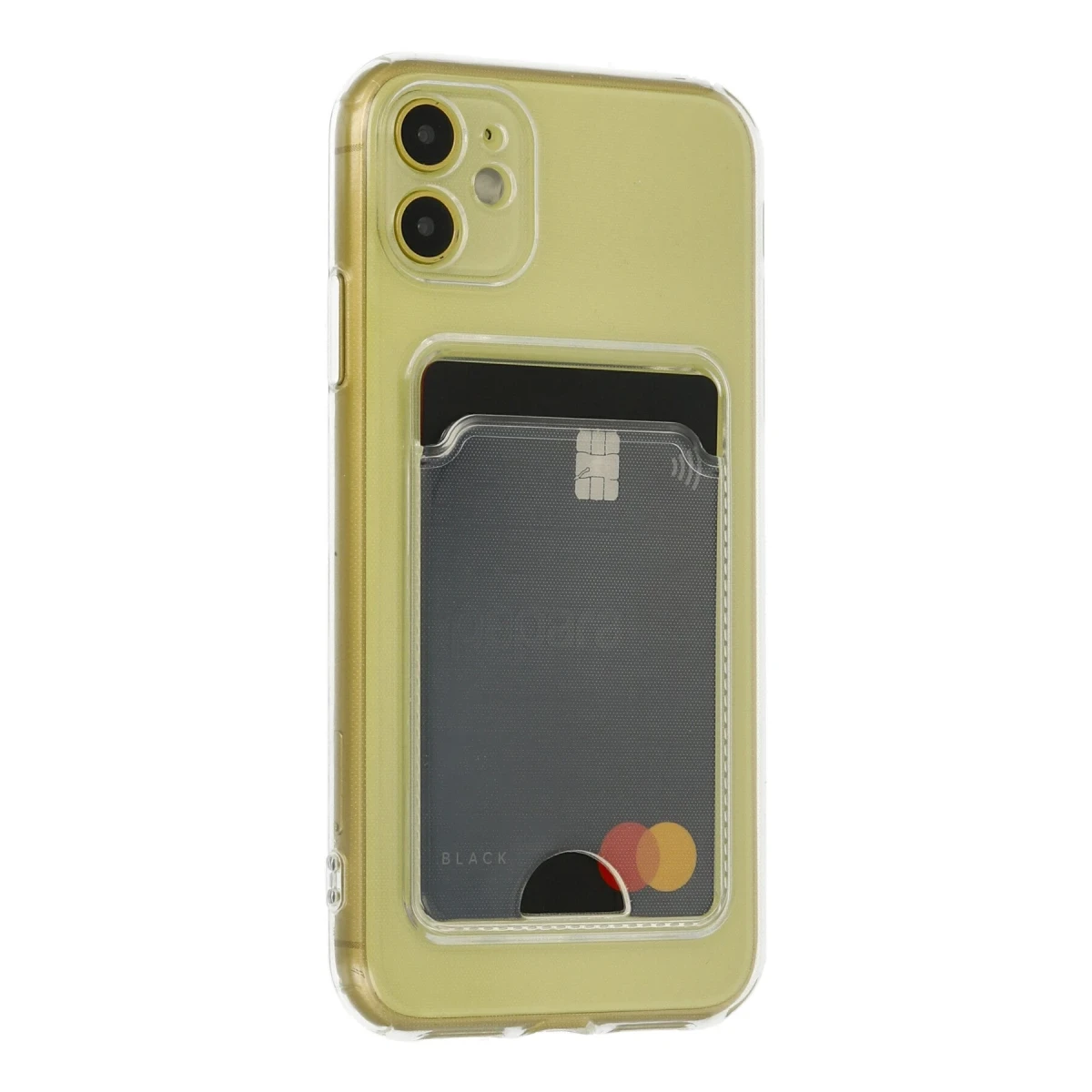 Newface Apple iPhone 11 Kılıf Kart Şeffaf Silikon - Şeffaf — görsel 5