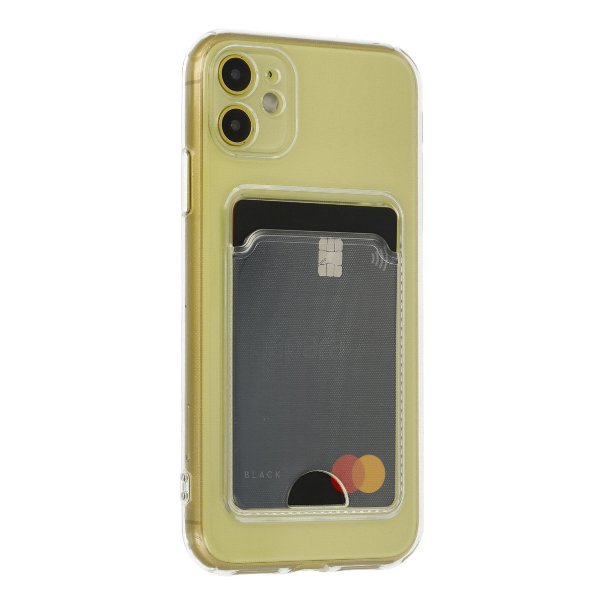 Newface Apple iPhone 11 Kılıf Kart Şeffaf Silikon - Şeffaf — görsel 9