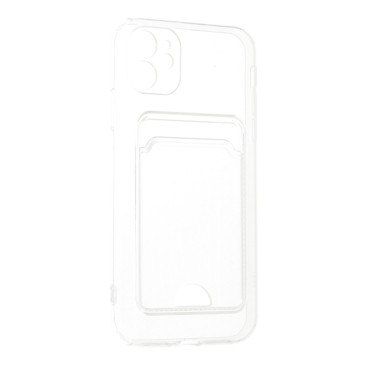 Newface Apple iPhone 11 Kılıf Kart Şeffaf Silikon - Şeffaf — görsel 10