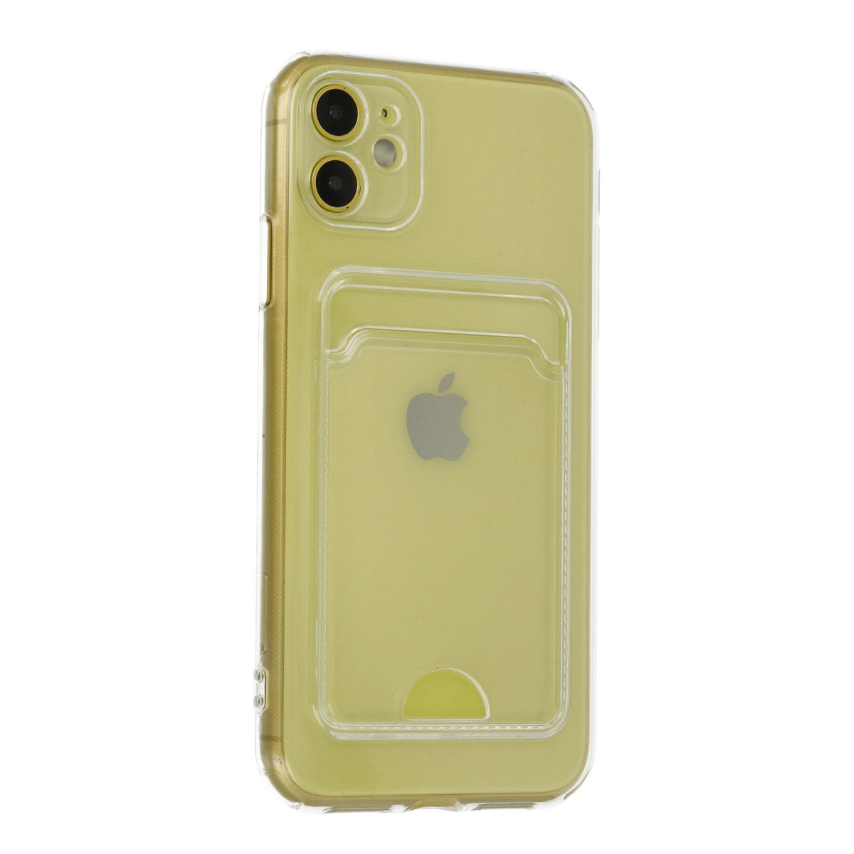 Newface Apple iPhone 11 Kılıf Kart Şeffaf Silikon - Şeffaf — görsel 11