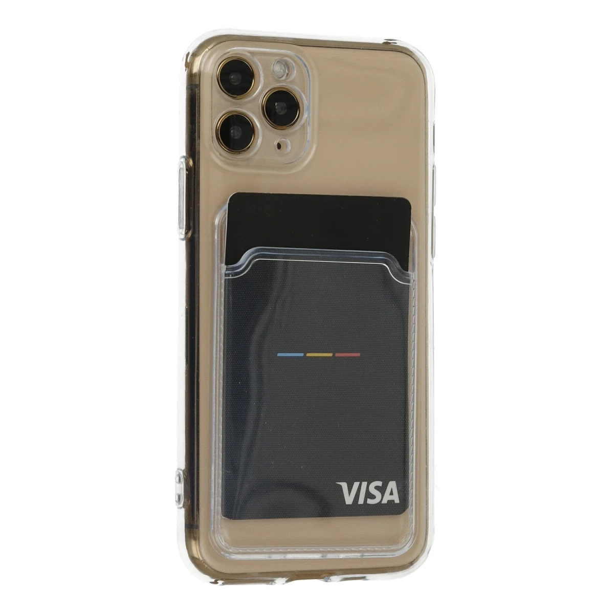 Newface Apple iPhone 11 Pro Kılıf Kart Şeffaf Silikon - Şeffaf — görsel 5