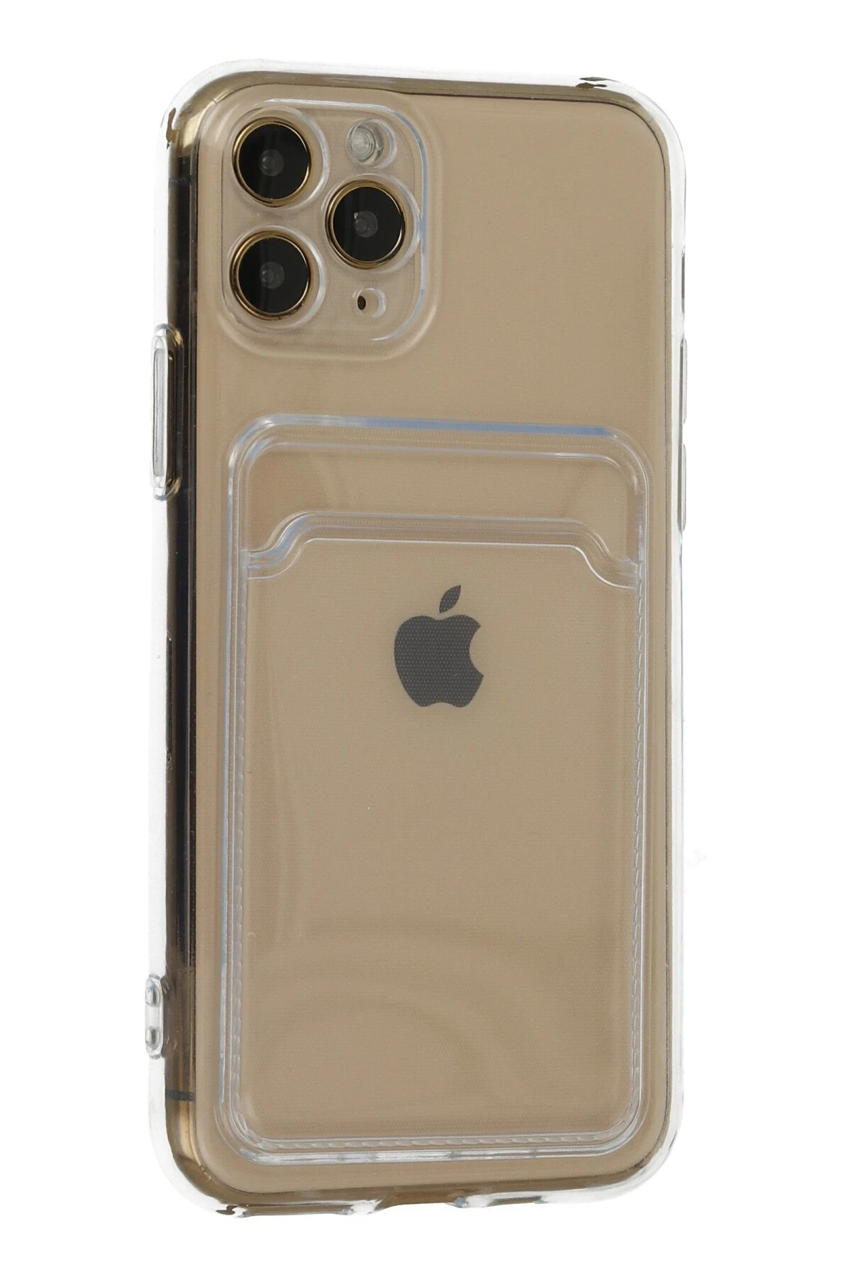 Newface Apple iPhone 11 Pro Kılıf Kart Şeffaf Silikon - Şeffaf — görsel 2