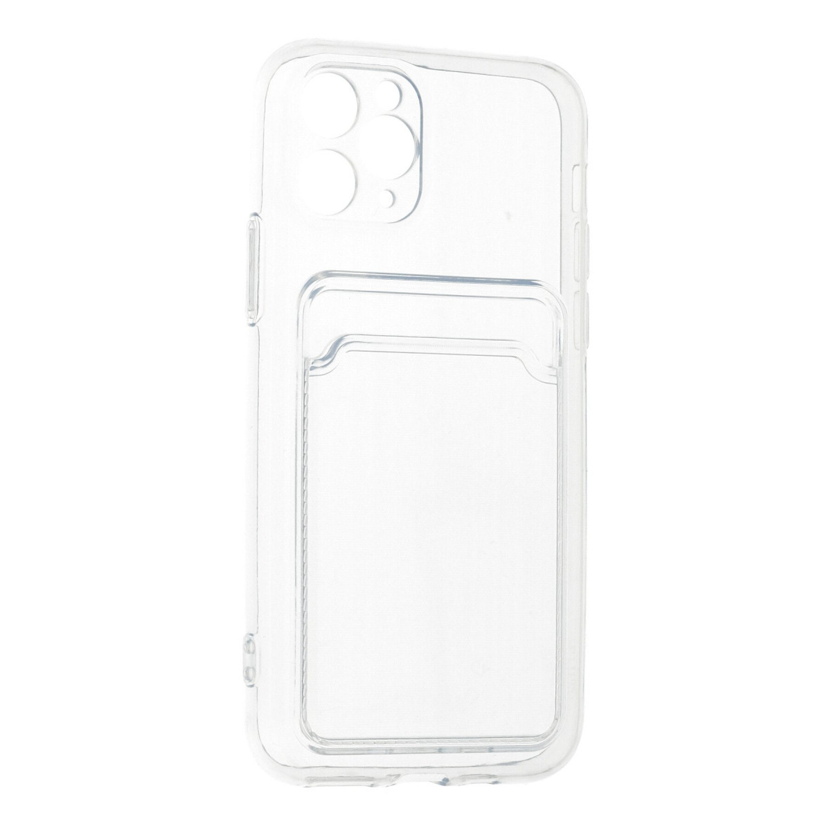 Newface Apple iPhone 11 Pro Kılıf Kart Şeffaf Silikon - Şeffaf — görsel 12