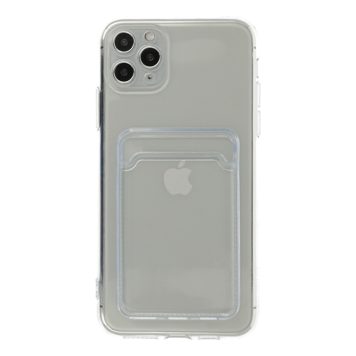 Newface Apple iPhone 11 Pro Max Kılıf Kart Şeffaf Silikon - Şeffaf — görsel 12