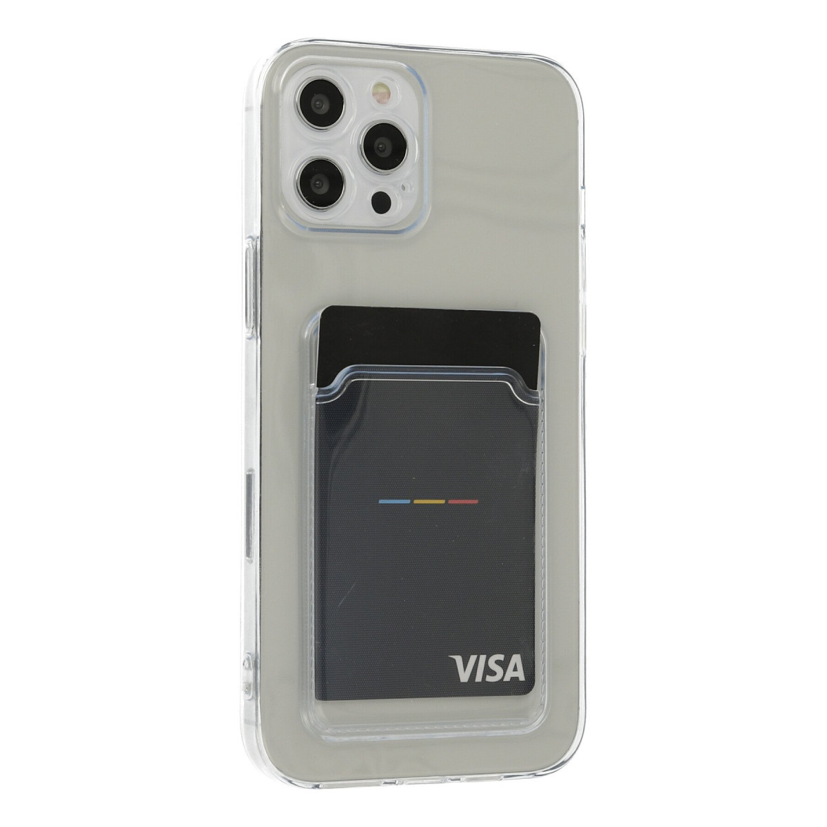 Newface Apple iPhone 12 Pro Max Kılıf Kart Şeffaf Silikon - Şeffaf — görsel 9