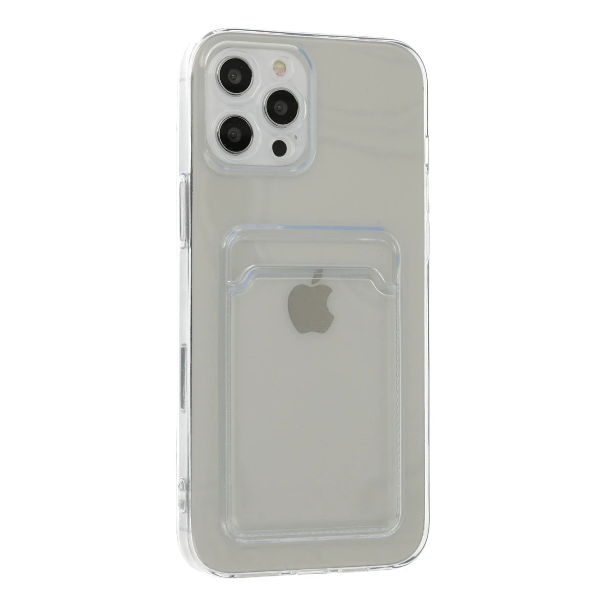 Newface Apple iPhone 12 Pro Max Kılıf Kart Şeffaf Silikon - Şeffaf — görsel 6