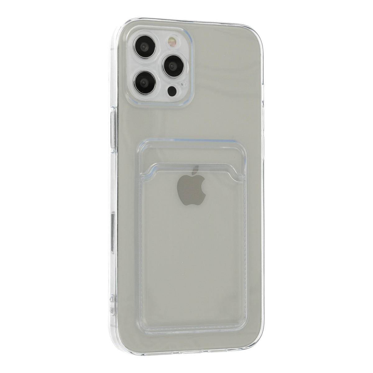 Newface Apple iPhone 12 Pro Max Kılıf Kart Şeffaf Silikon - Şeffaf — görsel 10