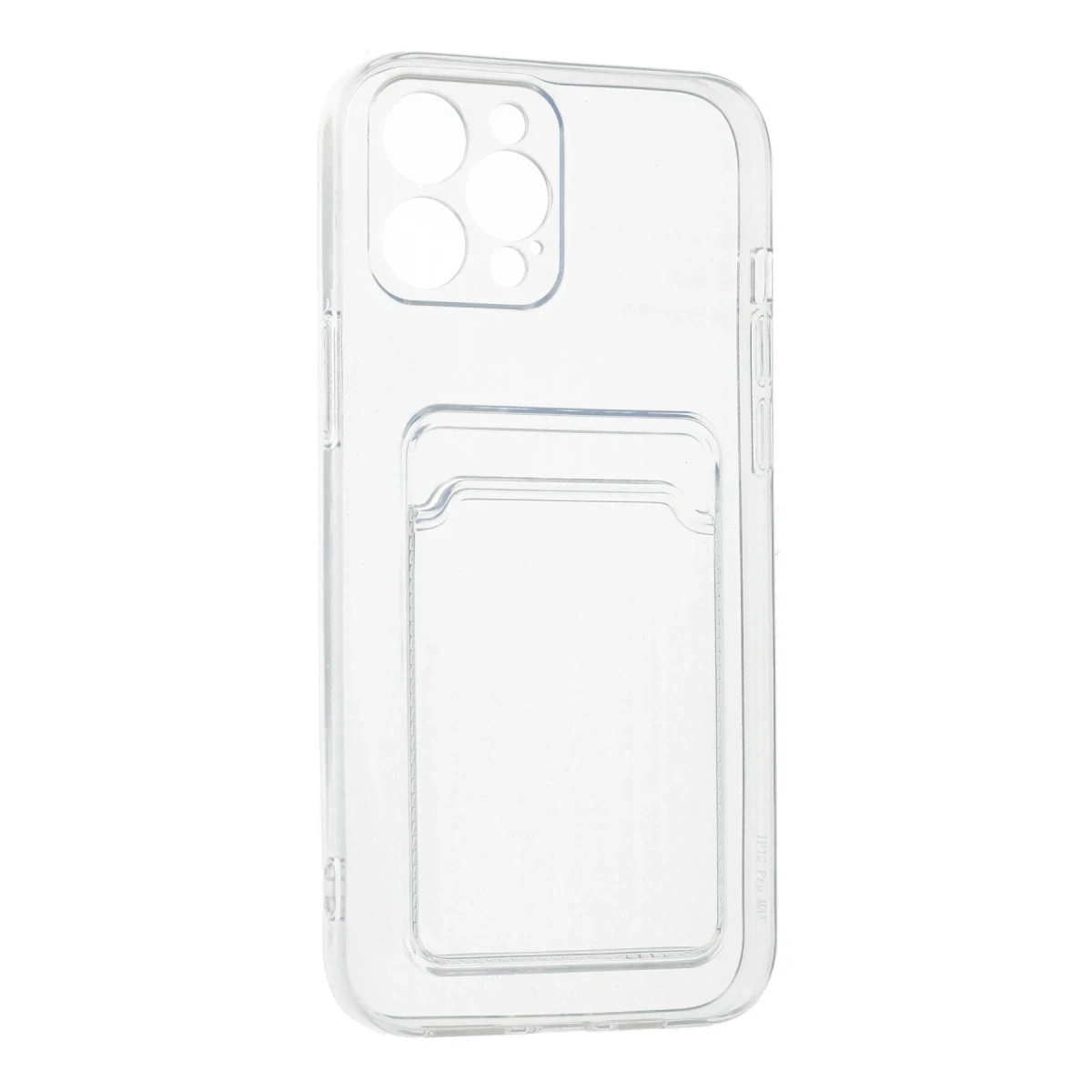Newface Apple iPhone 12 Pro Max Kılıf Kart Şeffaf Silikon - Şeffaf — görsel 7