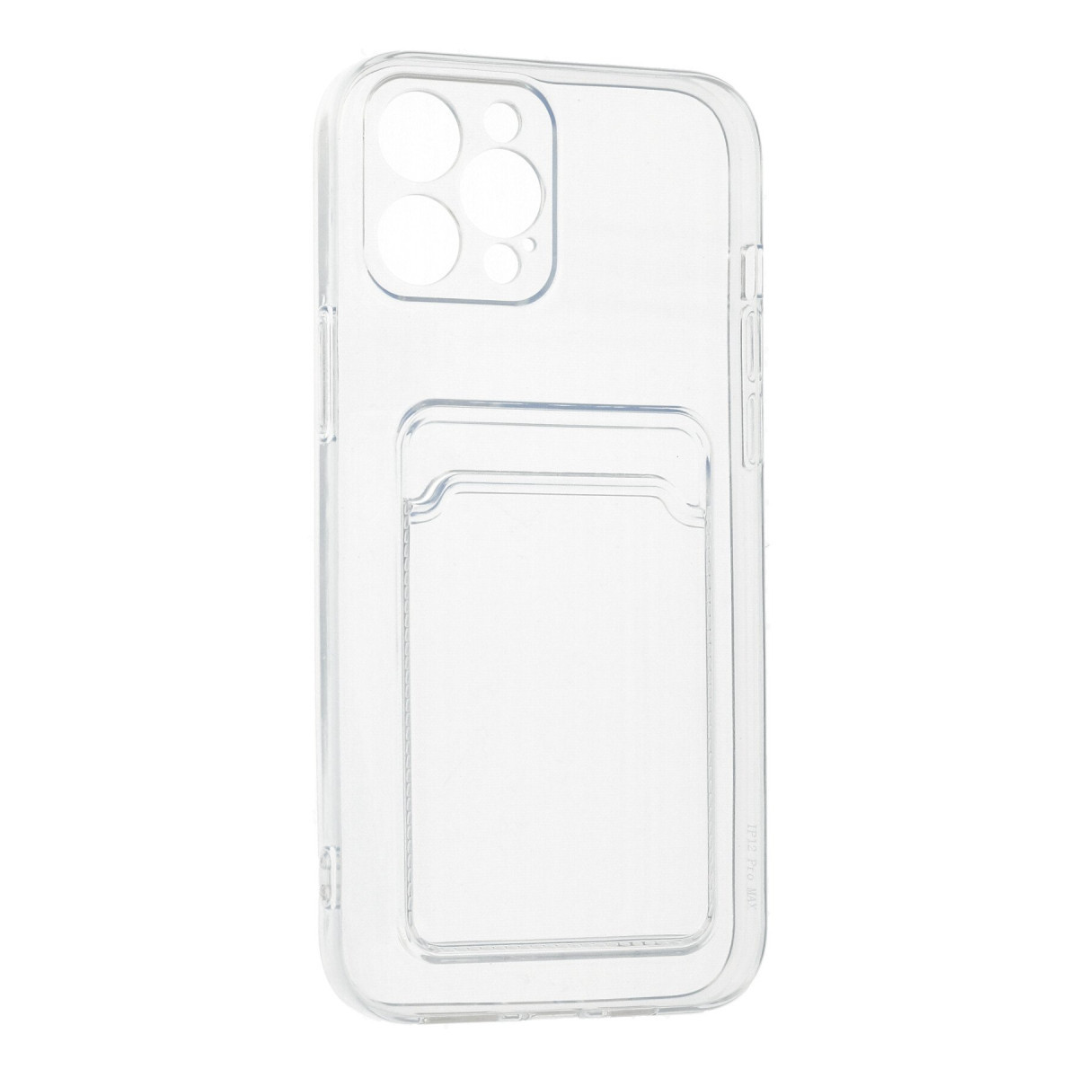 Newface Apple iPhone 12 Pro Max Kılıf Kart Şeffaf Silikon - Şeffaf — görsel 11