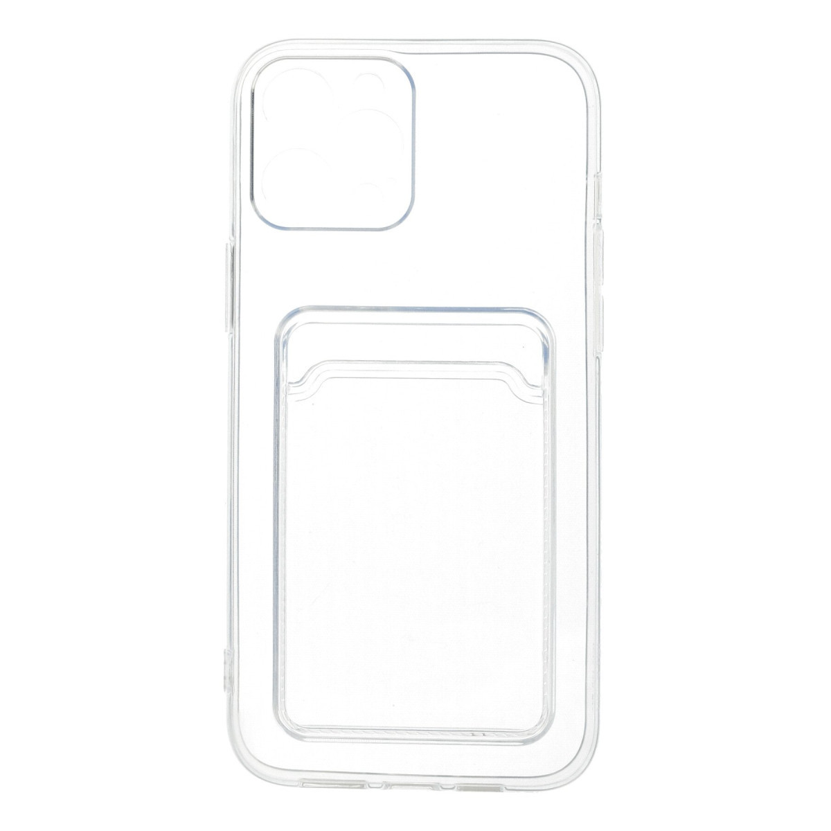 Newface Apple iPhone 12 Pro Max Kılıf Kart Şeffaf Silikon - Şeffaf — görsel 12