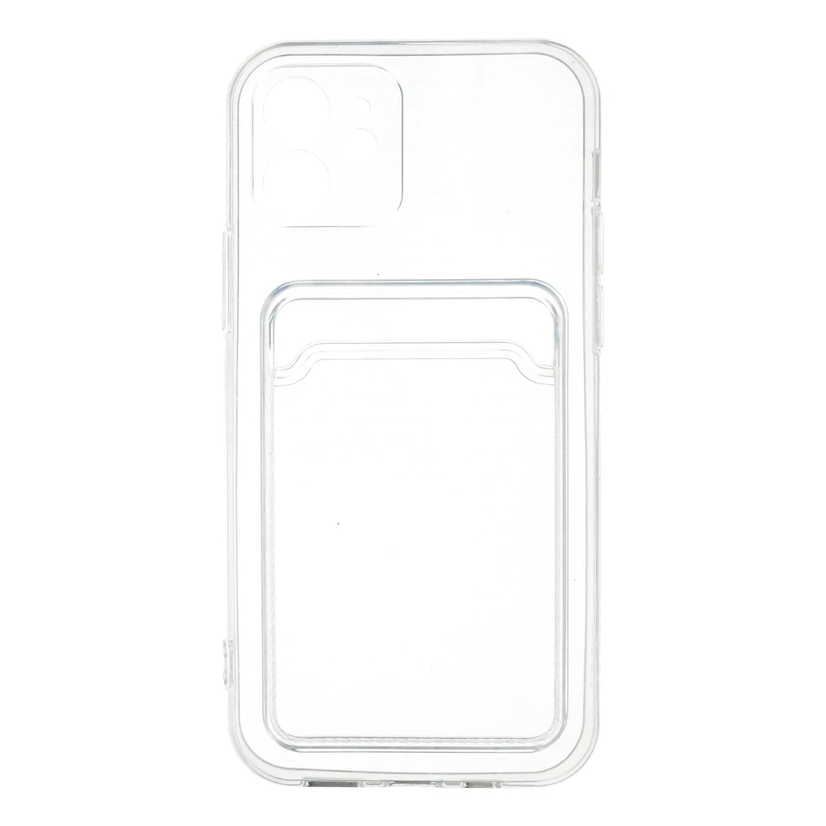 Newface Apple iPhone 12 Kılıf Kart Şeffaf Silikon - Şeffaf — görsel 7