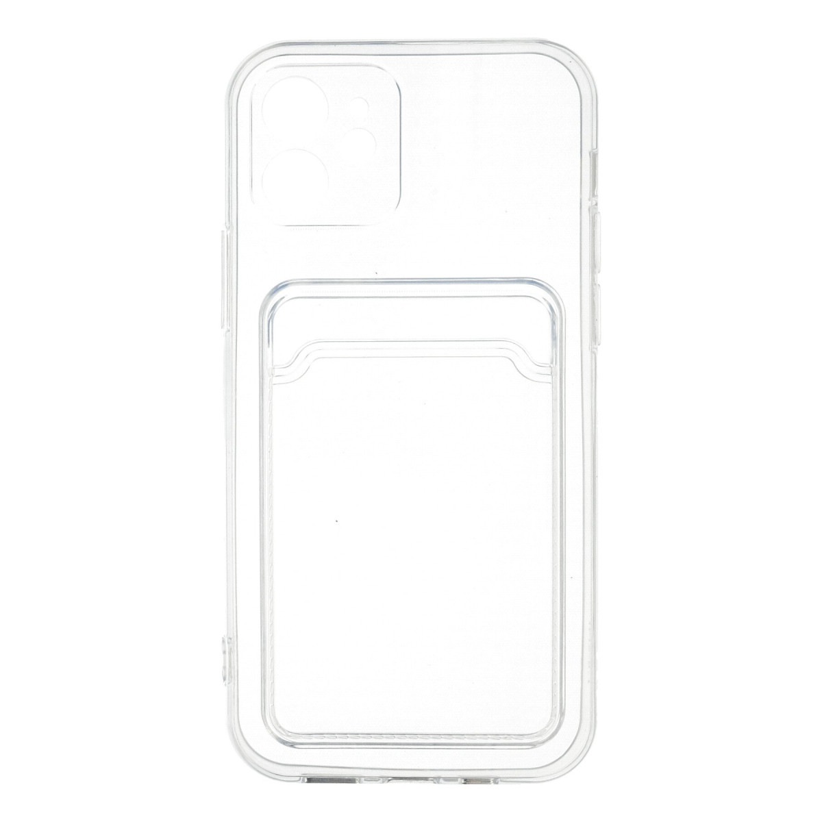 Newface Apple iPhone 12 Kılıf Kart Şeffaf Silikon - Şeffaf — görsel 11