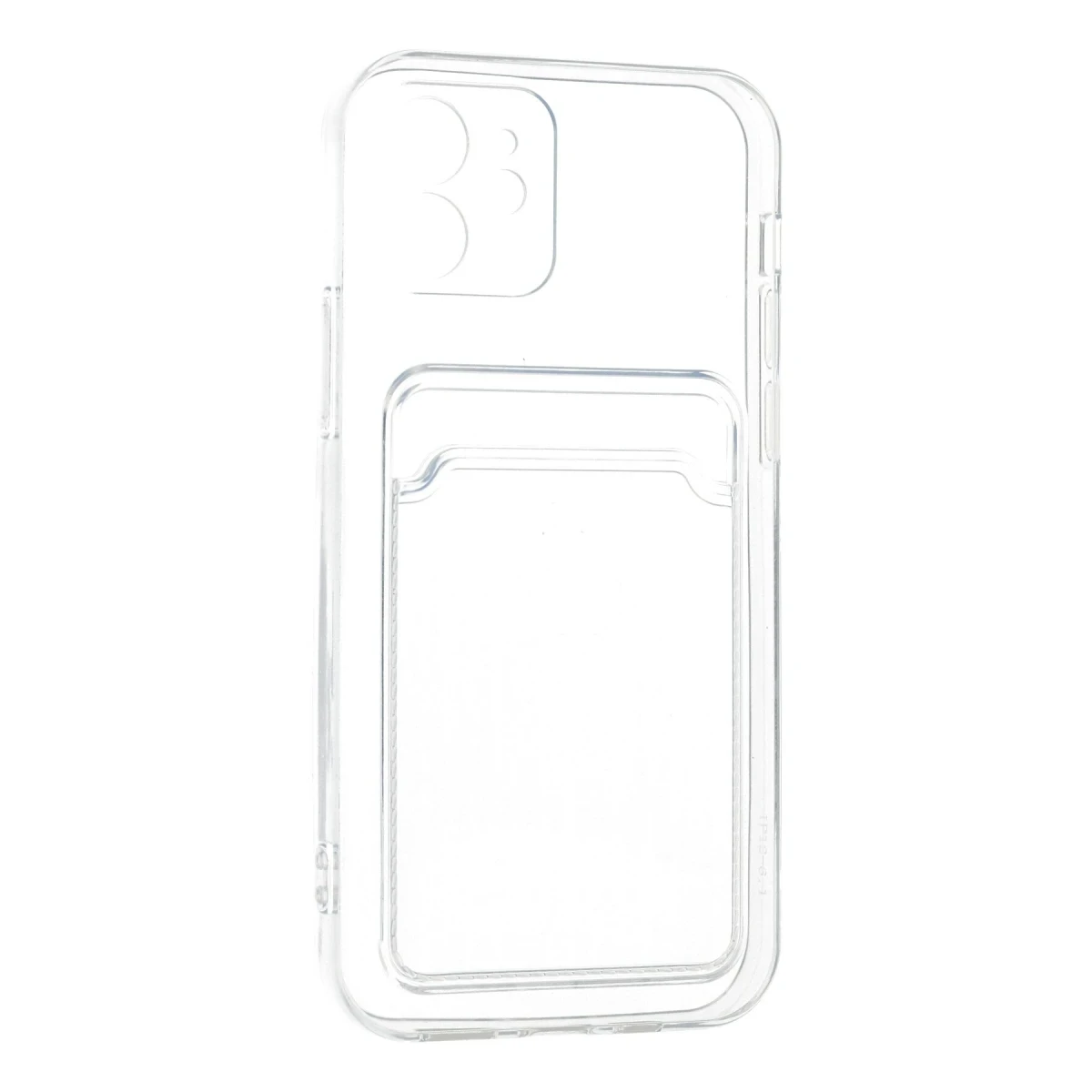 Newface Apple iPhone 12 Kılıf Kart Şeffaf Silikon - Şeffaf — görsel 8