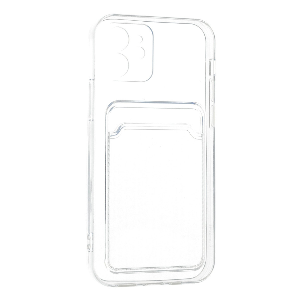 Newface Apple iPhone 12 Kılıf Kart Şeffaf Silikon - Şeffaf — görsel 12