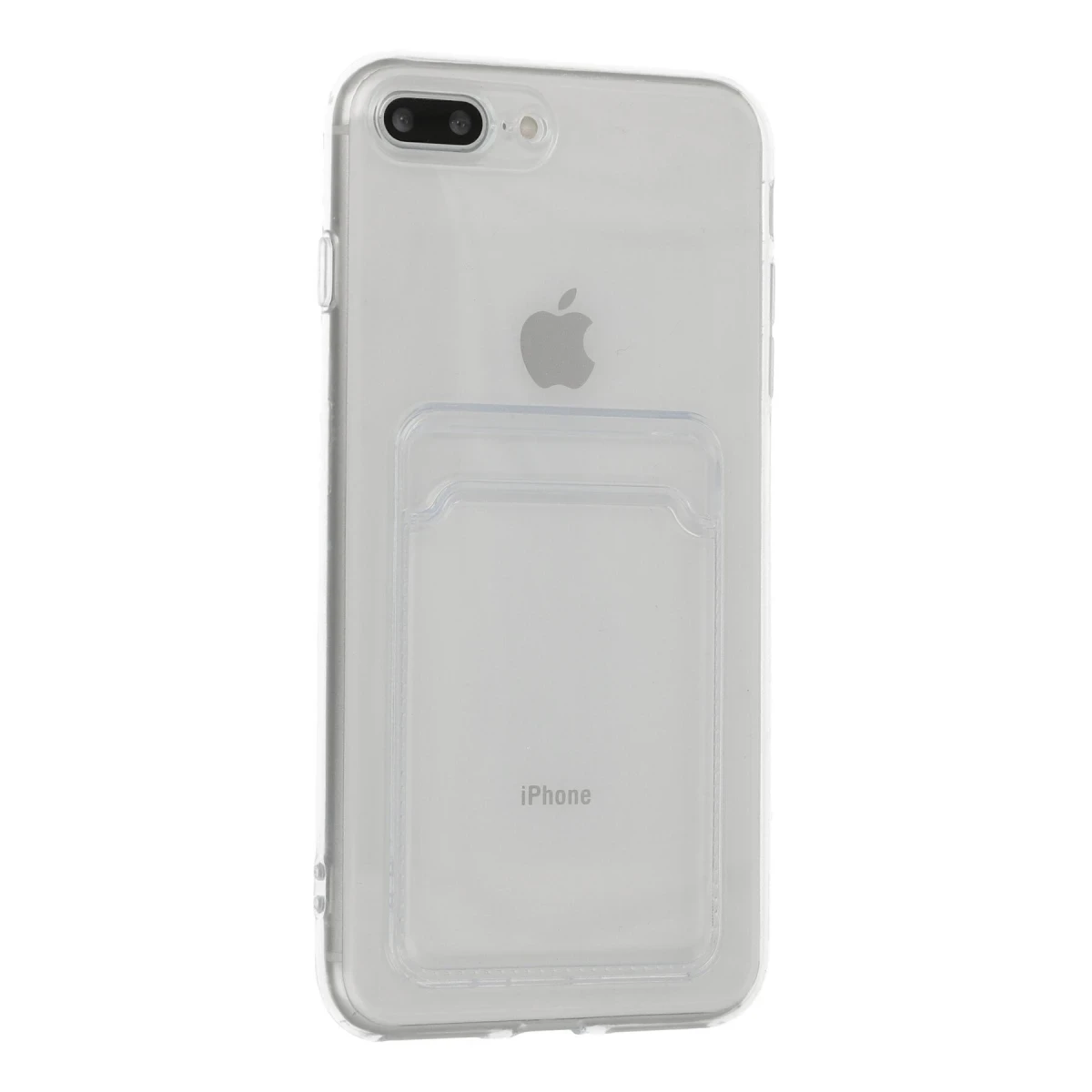 Newface Apple iPhone 7 Plus Kılıf Kart Şeffaf Silikon - Şeffaf — görsel 6