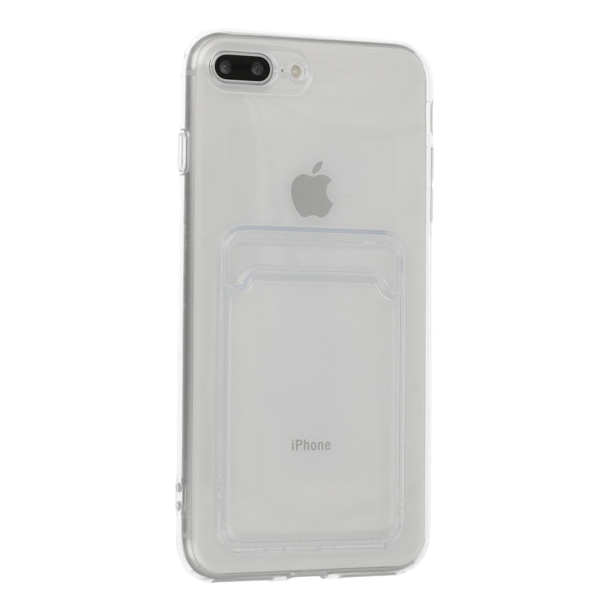 Newface Apple iPhone 7 Plus Kılıf Kart Şeffaf Silikon - Şeffaf — görsel 10