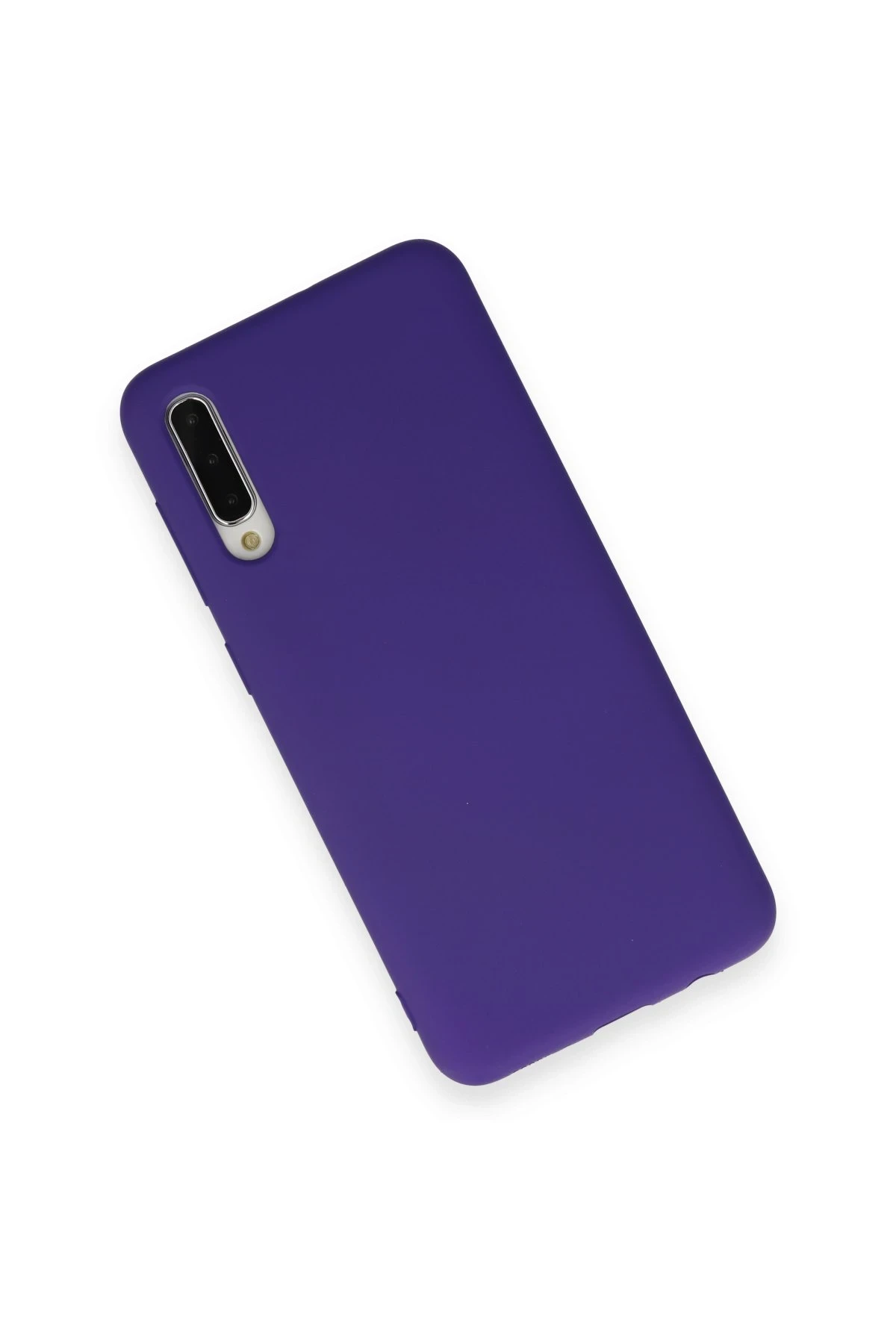 Newface Samsung Galaxy A70 Kılıf Nano içi Kadife Silikon - Mor — görsel 2