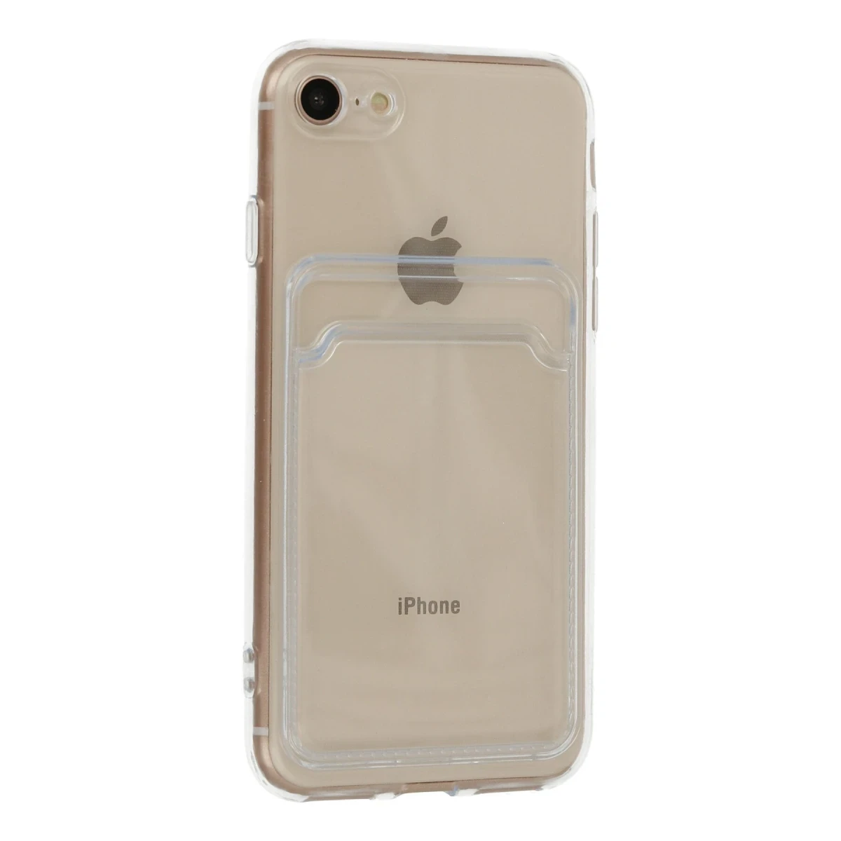 Newface Apple iPhone 7 Kılıf Kart Şeffaf Silikon - Şeffaf — görsel 6