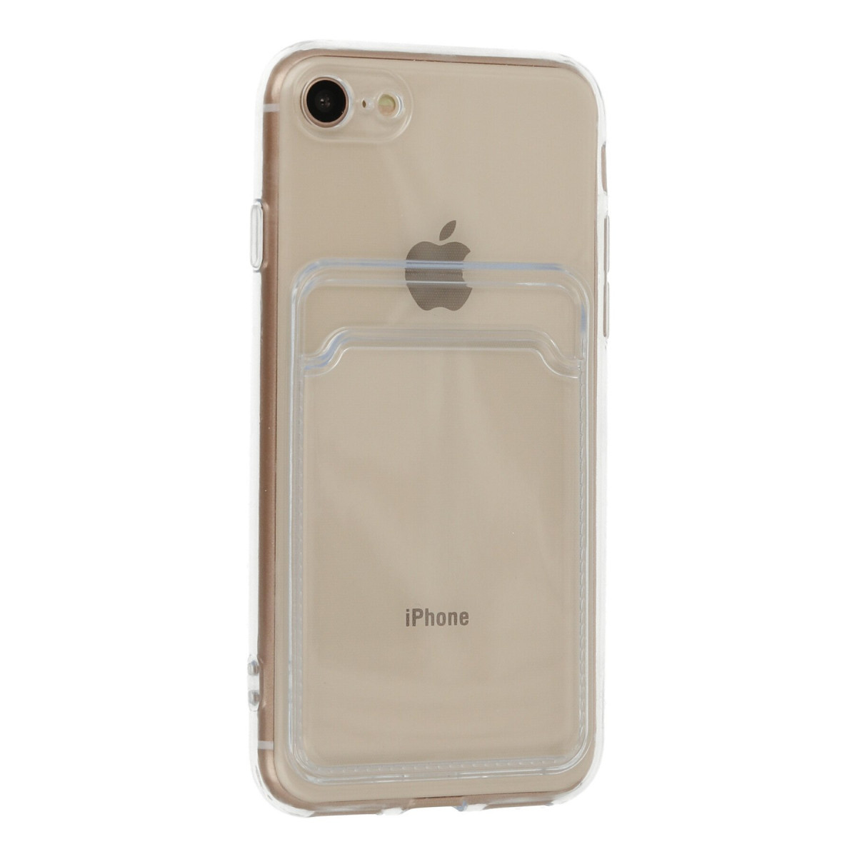 Newface Apple iPhone 7 Kılıf Kart Şeffaf Silikon - Şeffaf — görsel 10