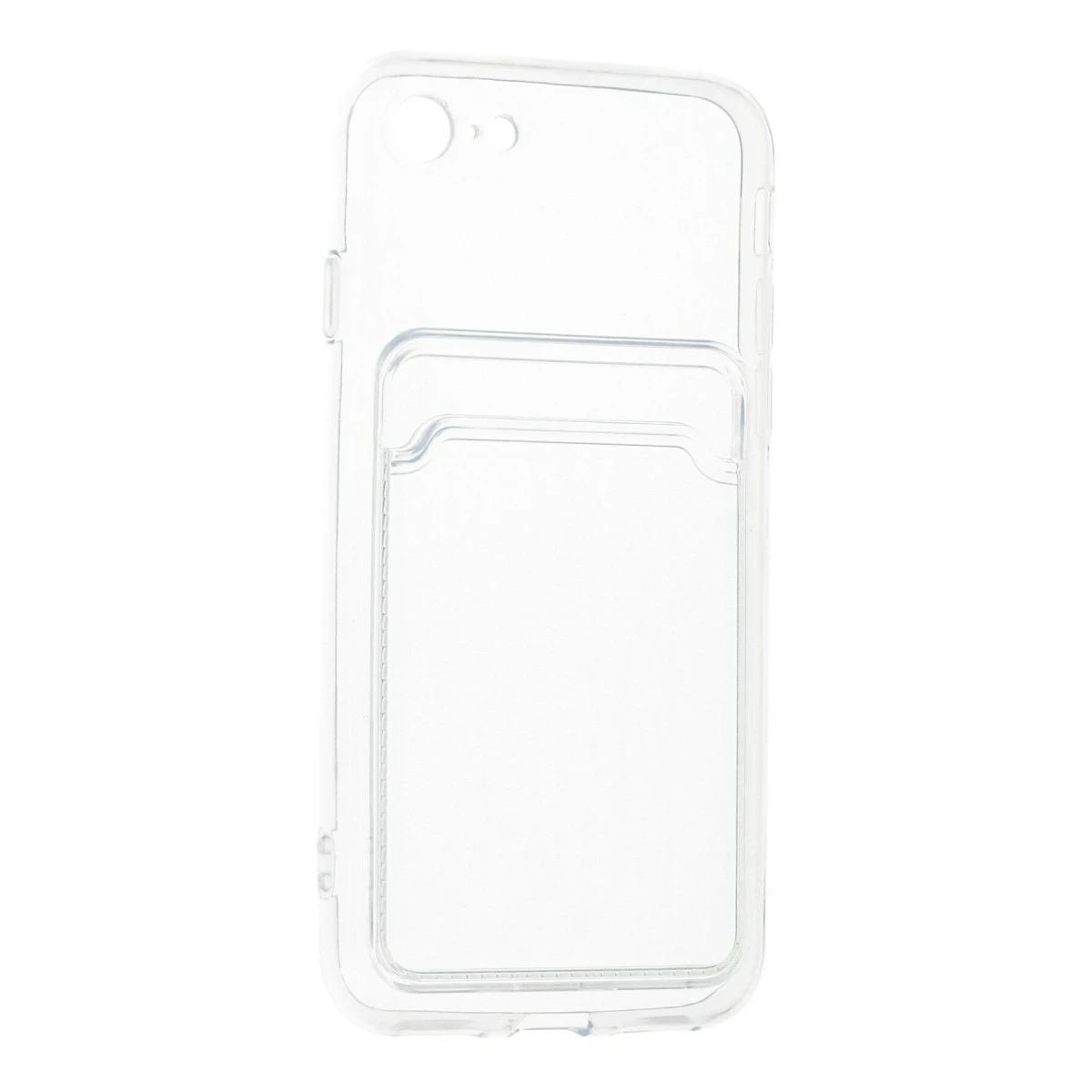 Newface Apple iPhone 7 Kılıf Kart Şeffaf Silikon - Şeffaf — görsel 7