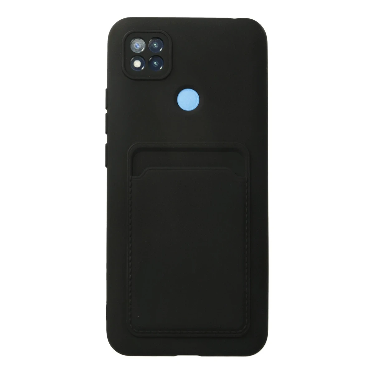 Newface Xiaomi Redmi 9C Kılıf Kelvin Kartvizitli Silikon - Siyah — görsel 4