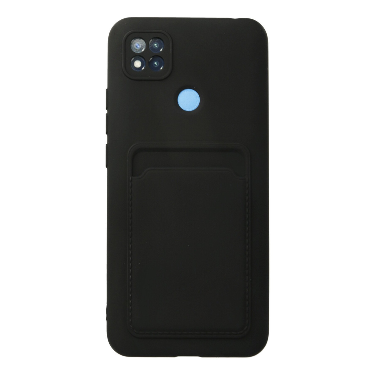 Newface Xiaomi Redmi 9C Kılıf Kelvin Kartvizitli Silikon - Siyah — görsel 7