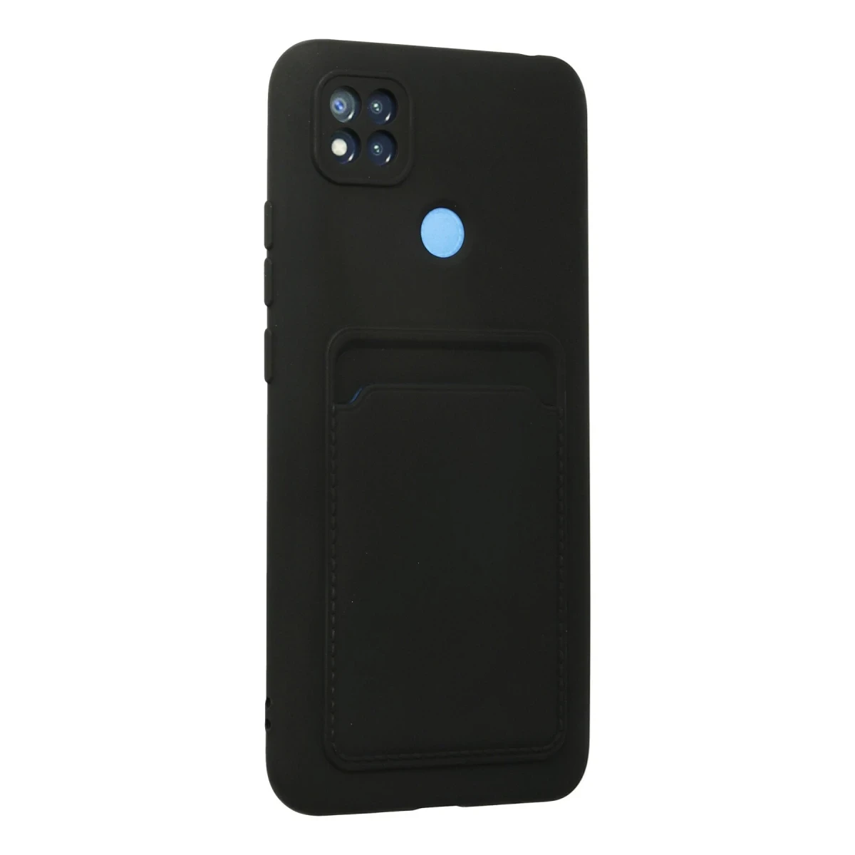 Newface Xiaomi Redmi 9C Kılıf Kelvin Kartvizitli Silikon - Siyah — görsel 5