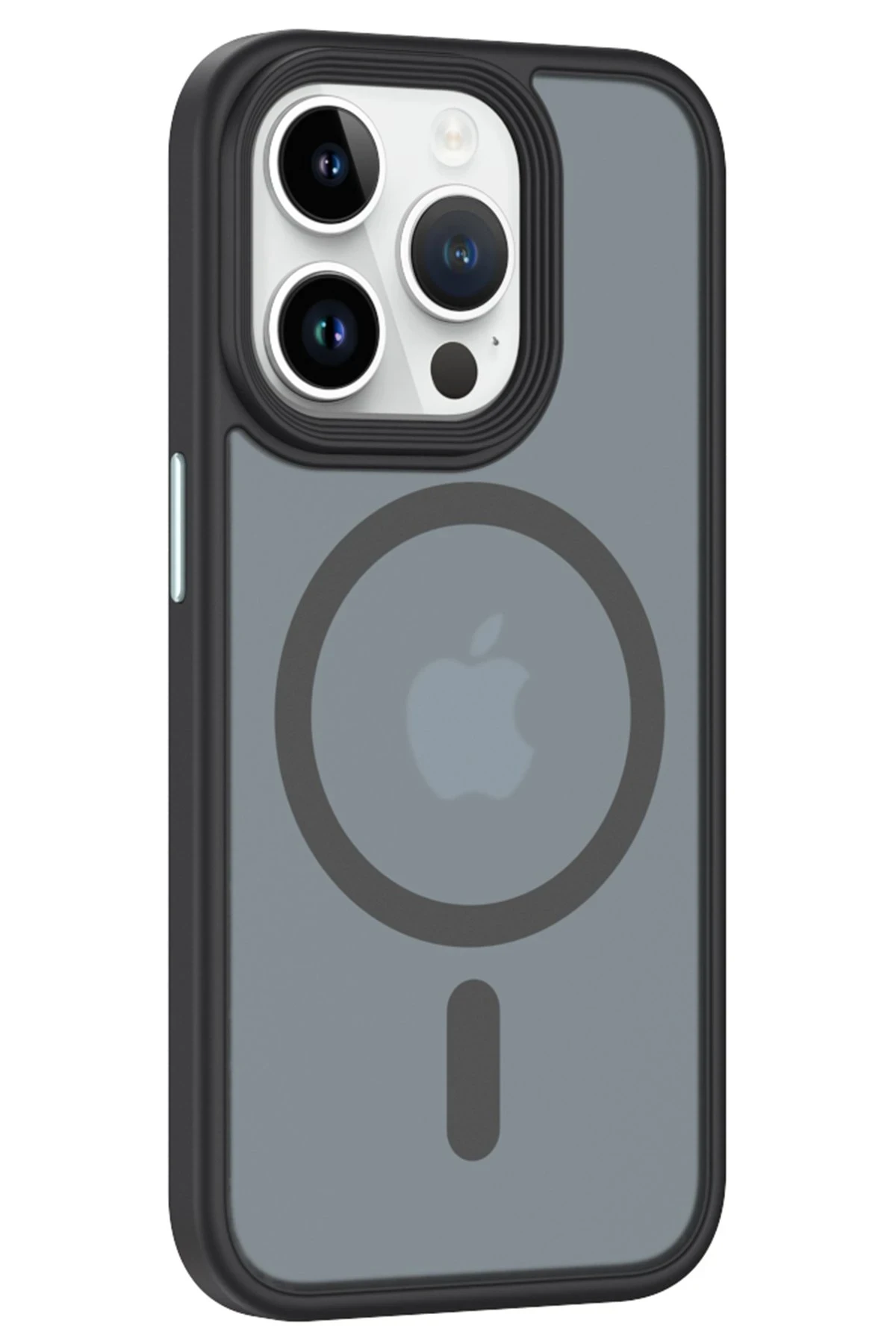 Newface Apple iPhone 15 Pro Max Kılıf Trex Magneticsafe Kapak - Siyah