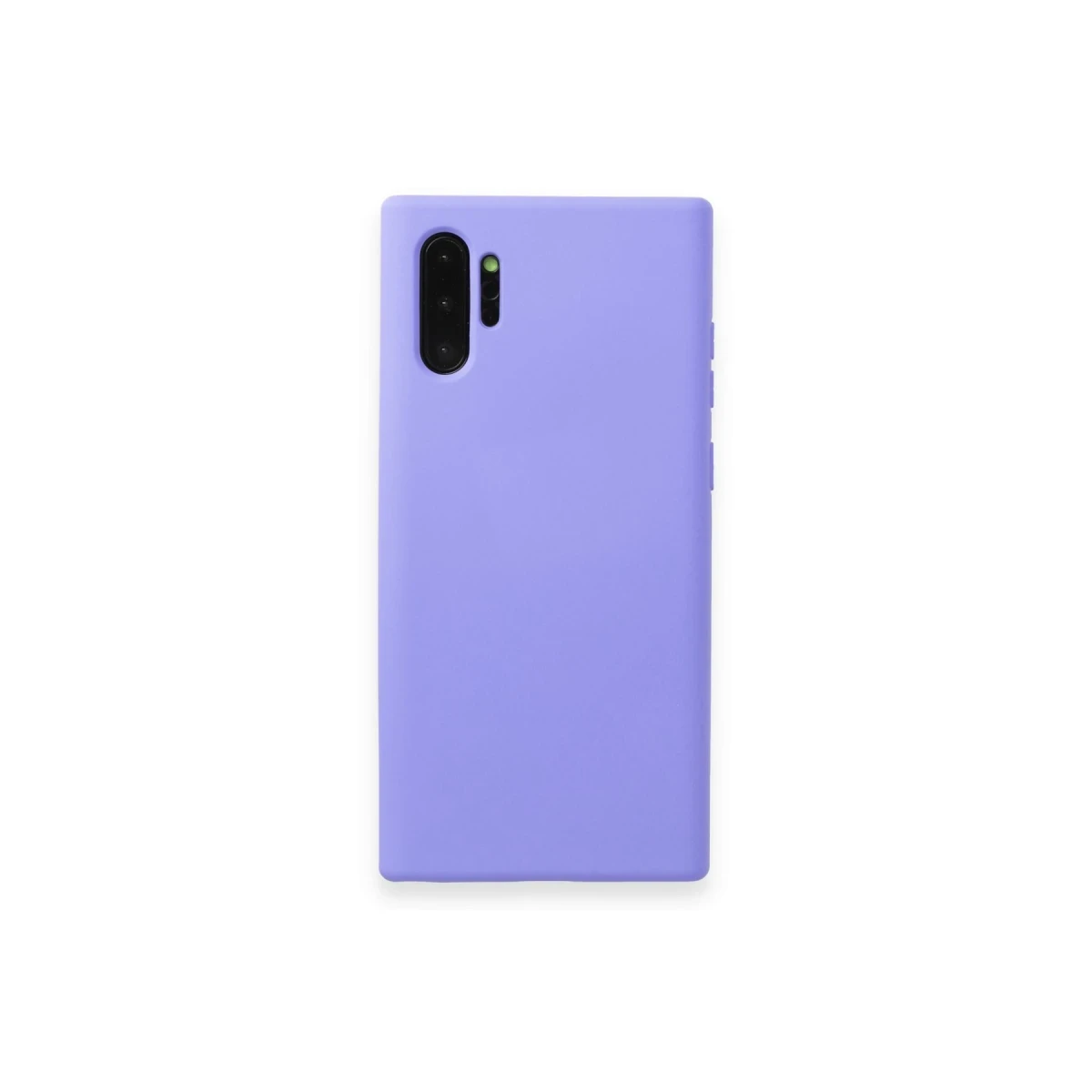Newface Samsung Galaxy Note 10 Plus Kılıf Nano içi Kadife Silikon - Lila — görsel 4