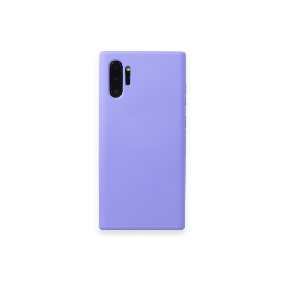 Newface Samsung Galaxy Note 10 Plus Kılıf Nano içi Kadife Silikon - Lila — görsel 7