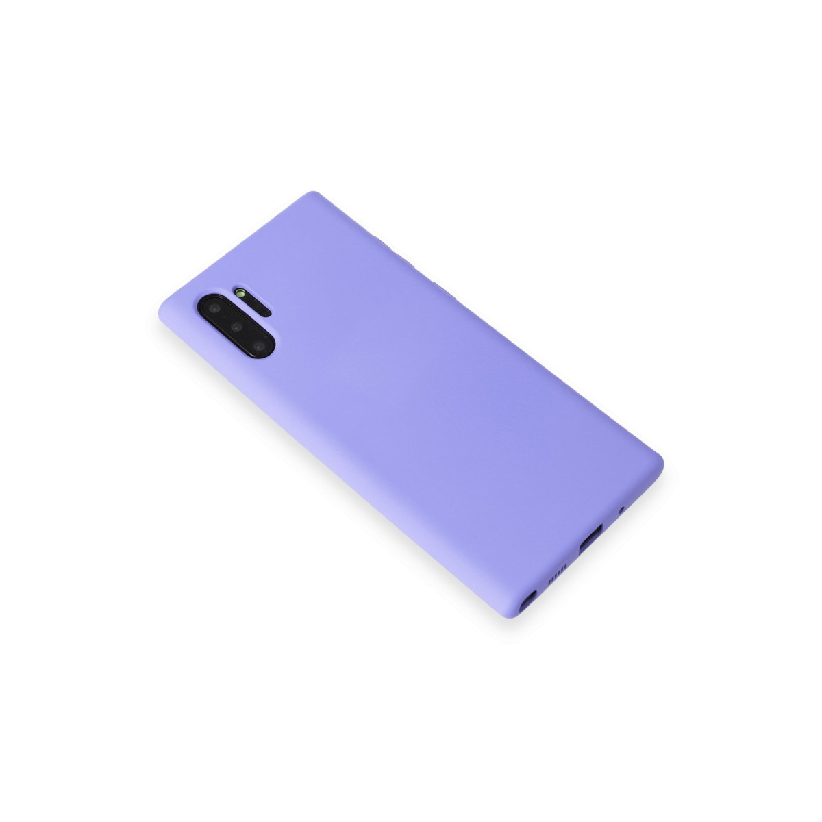 Newface Samsung Galaxy Note 10 Plus Kılıf Nano içi Kadife Silikon - Lila — görsel 8