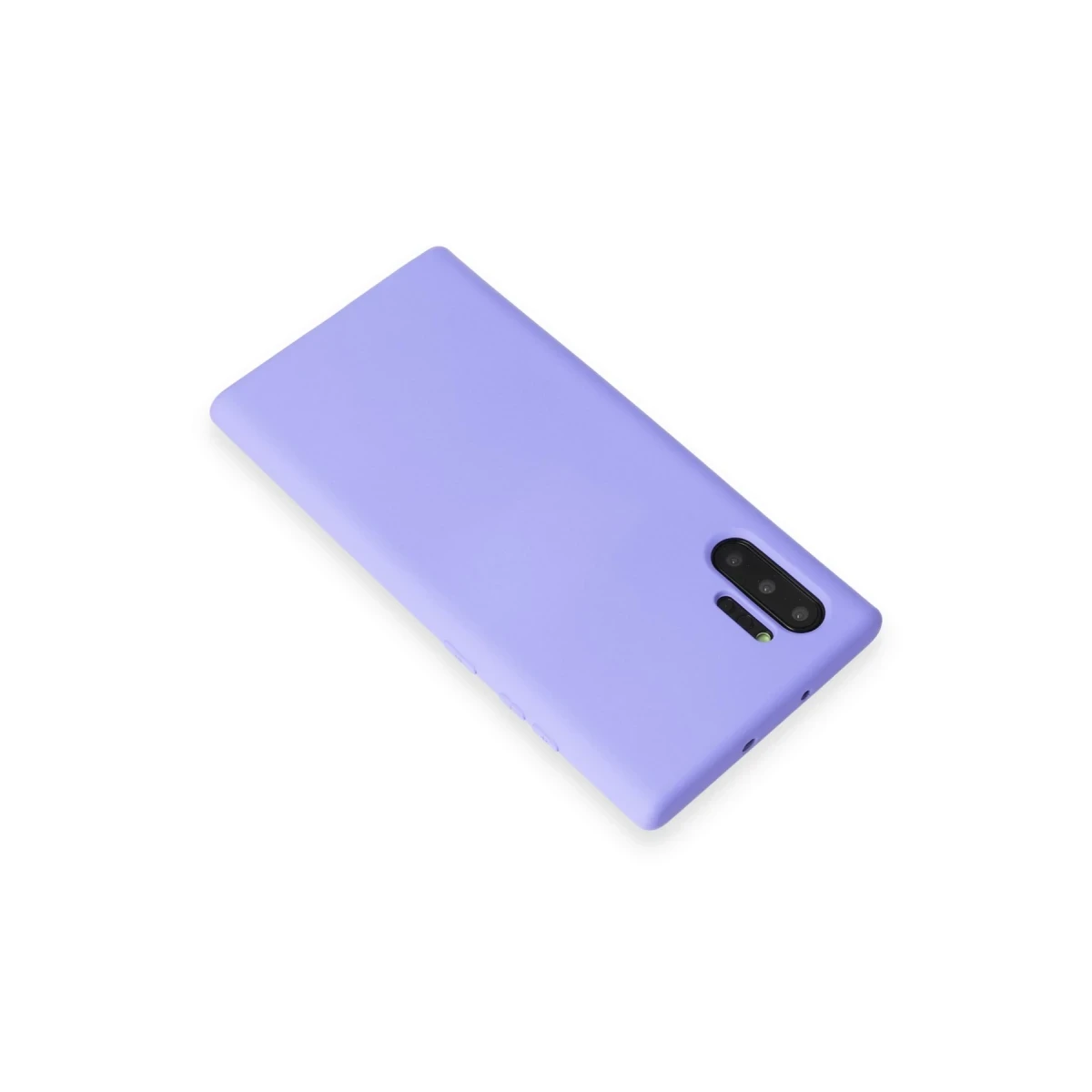 Newface Samsung Galaxy Note 10 Plus Kılıf Nano içi Kadife Silikon - Lila — görsel 6