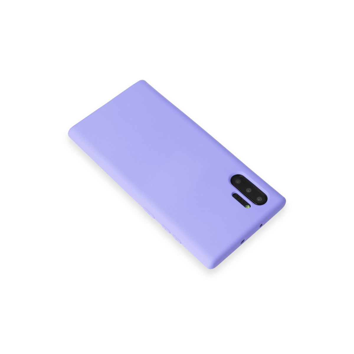 Newface Samsung Galaxy Note 10 Plus Kılıf Nano içi Kadife Silikon - Lila — görsel 9