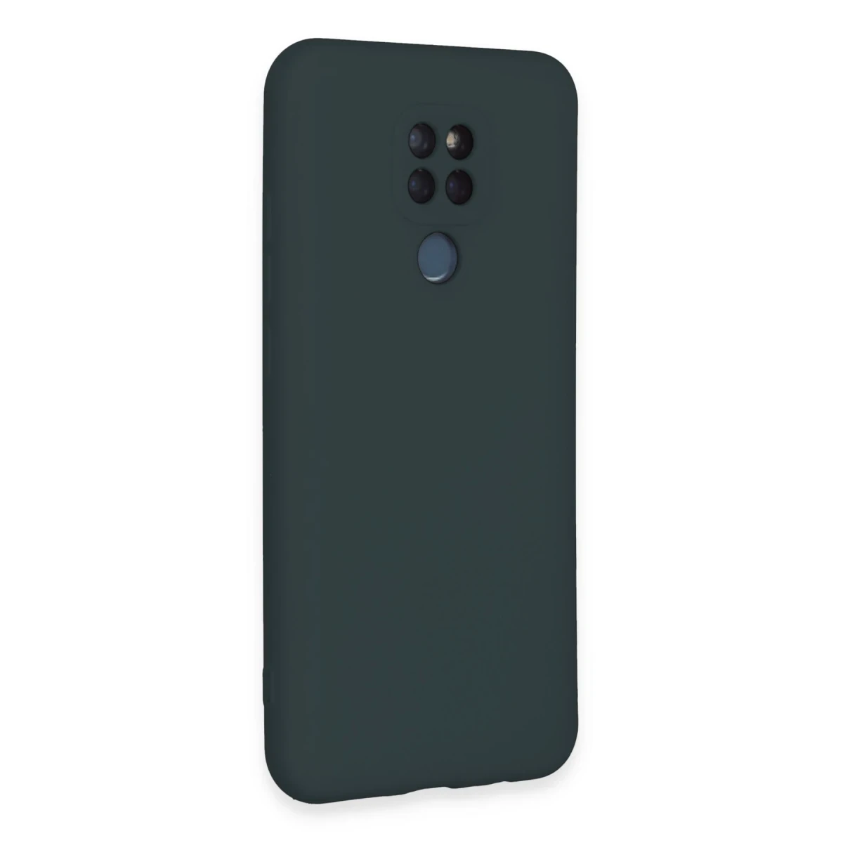 General Mobile GM 20 Kılıf Nano içi Kadife Silikon - Koyu Yeşil
