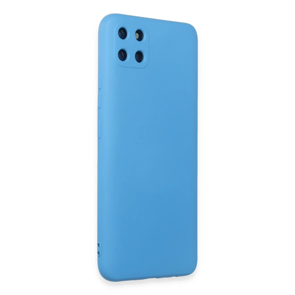 Newface Realme C11 Kılıf Nano içi Kadife Silikon - Mavi — görsel 6