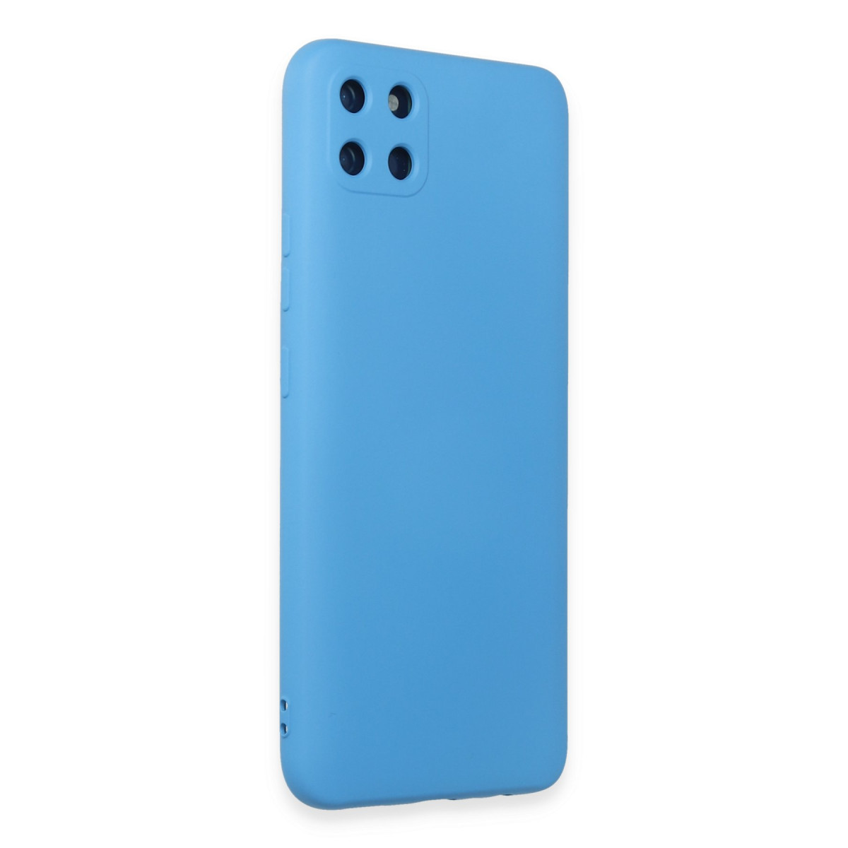 Newface Realme C11 Kılıf Nano içi Kadife Silikon - Mavi — görsel 10