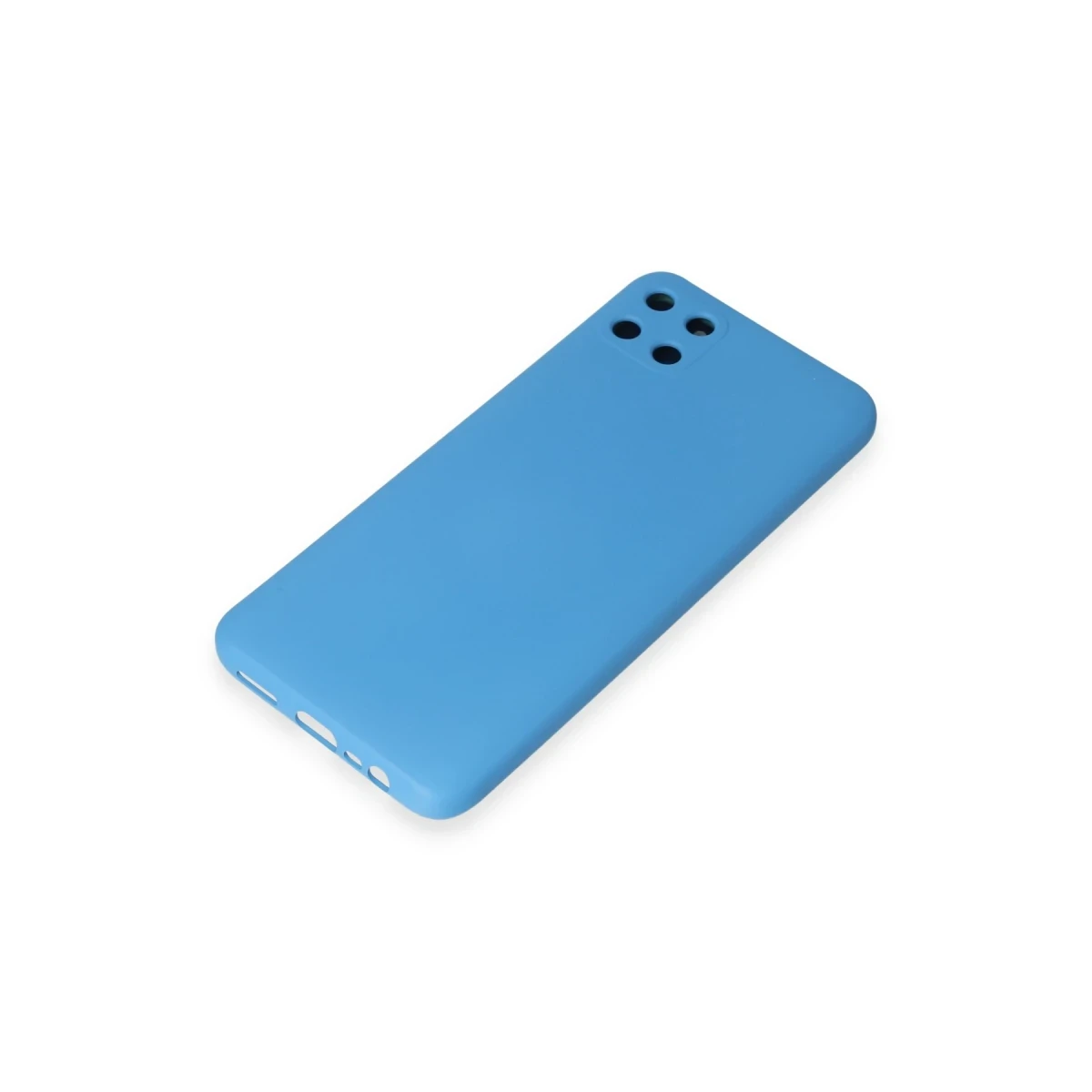 Newface Realme C11 Kılıf Nano içi Kadife Silikon - Mavi — görsel 8