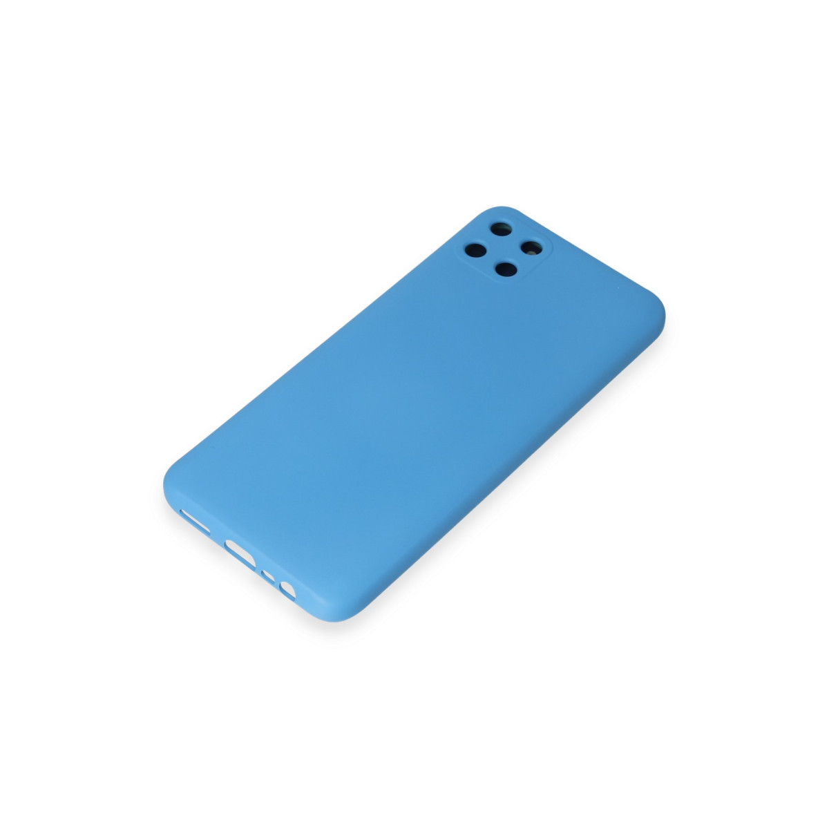 Newface Realme C11 Kılıf Nano içi Kadife Silikon - Mavi — görsel 12