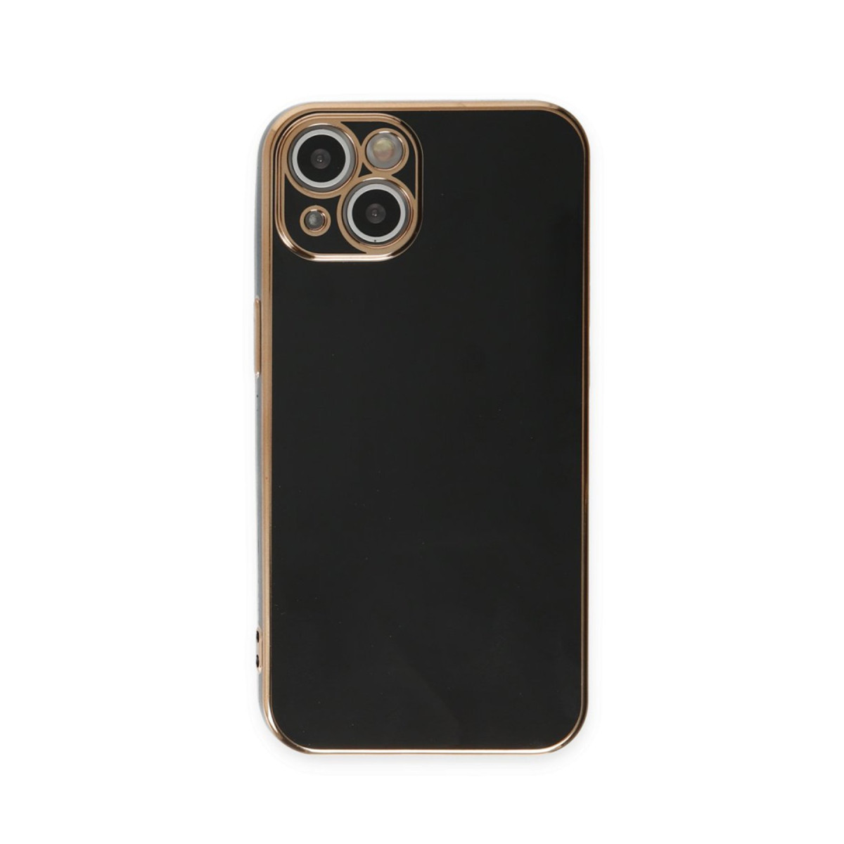 Newface Apple iPhone 15 Kılıf Volet Silikon - Siyah — görsel 7