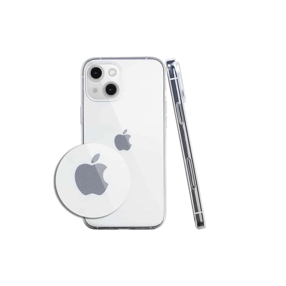 Newface Apple iPhone 15 Kılıf Lüx Şeffaf Silikon — görsel 4