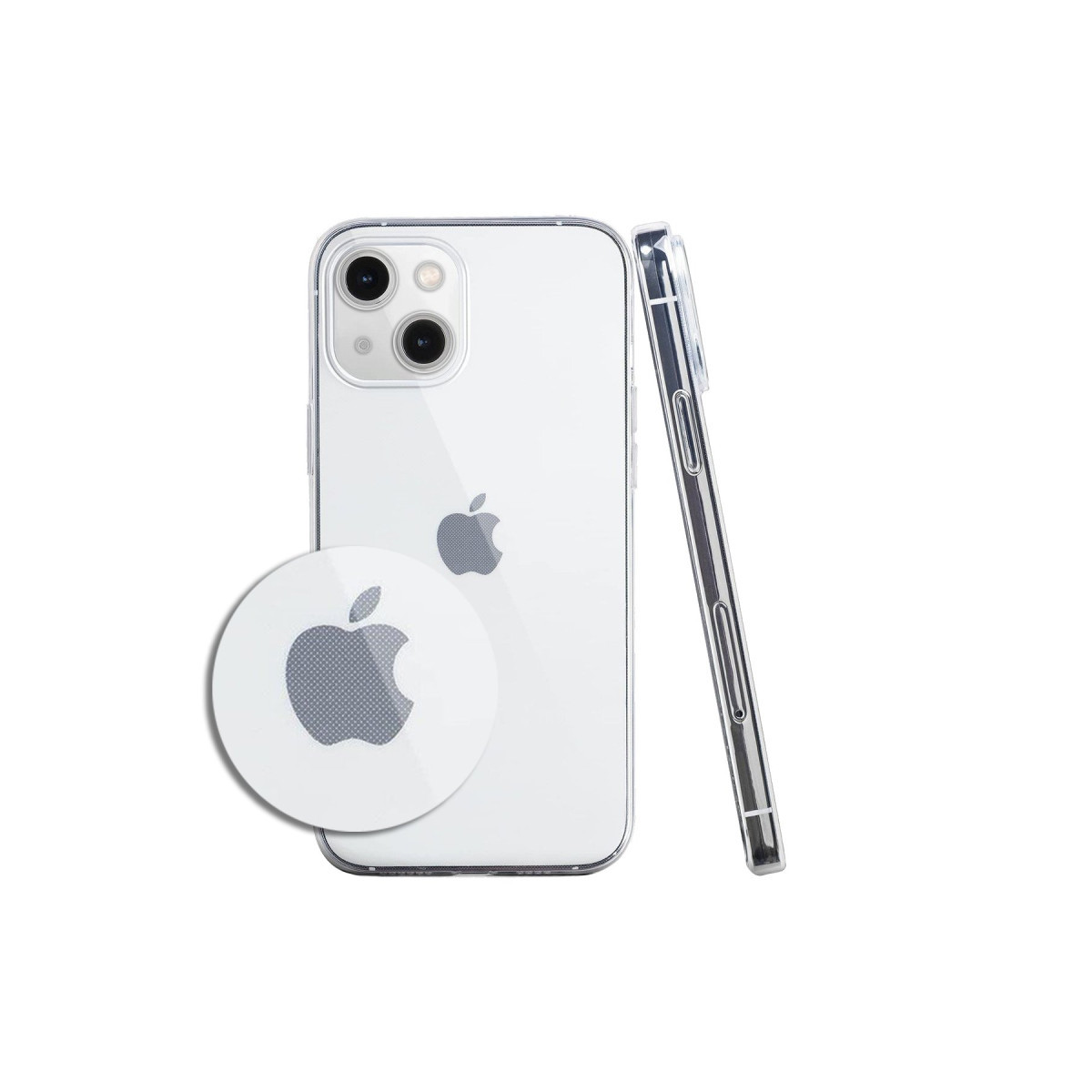 Newface Apple iPhone 15 Kılıf Lüx Şeffaf Silikon — görsel 6