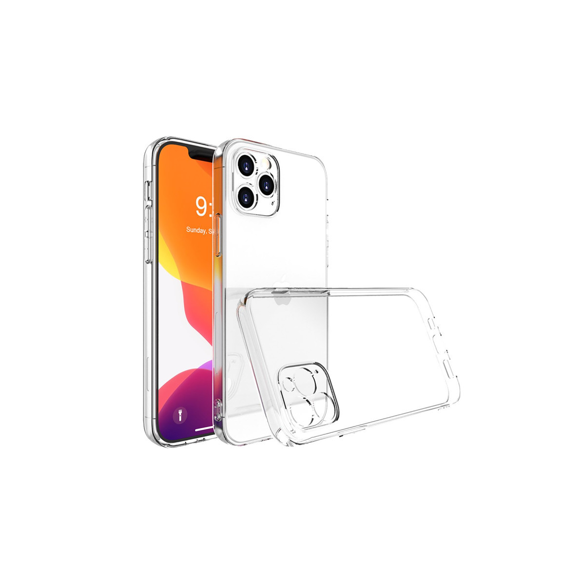 Newface Apple iPhone 15 Pro Max Kılıf Lüx Şeffaf Silikon — görsel 7