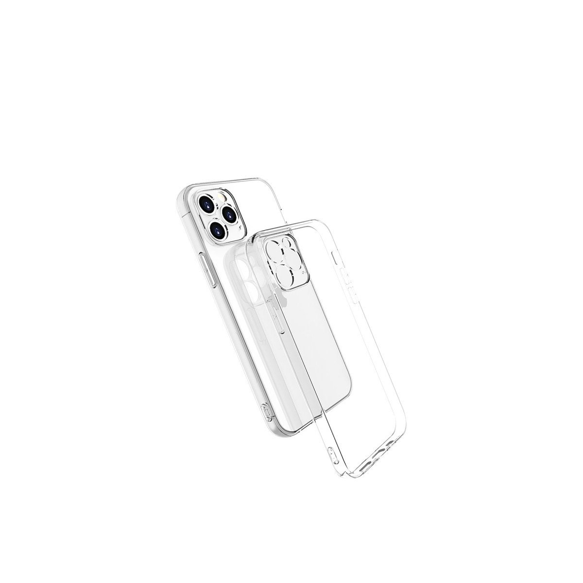 Newface Apple iPhone 15 Pro Max Kılıf Lüx Şeffaf Silikon — görsel 9