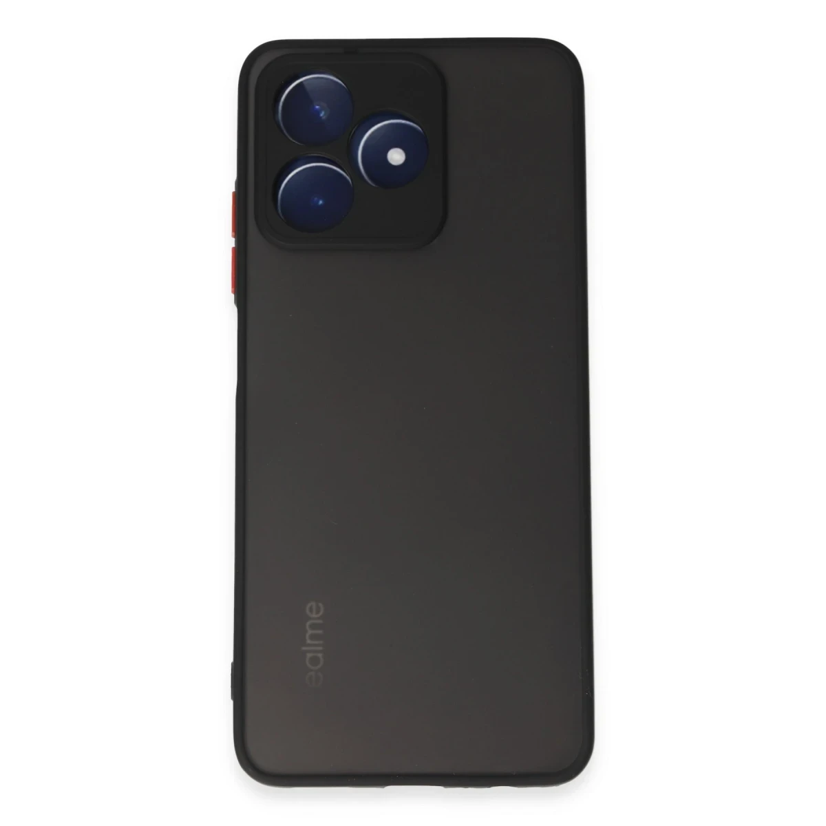 Newface Realme C53 Kılıf Montreal Silikon Kapak - Siyah — görsel 5